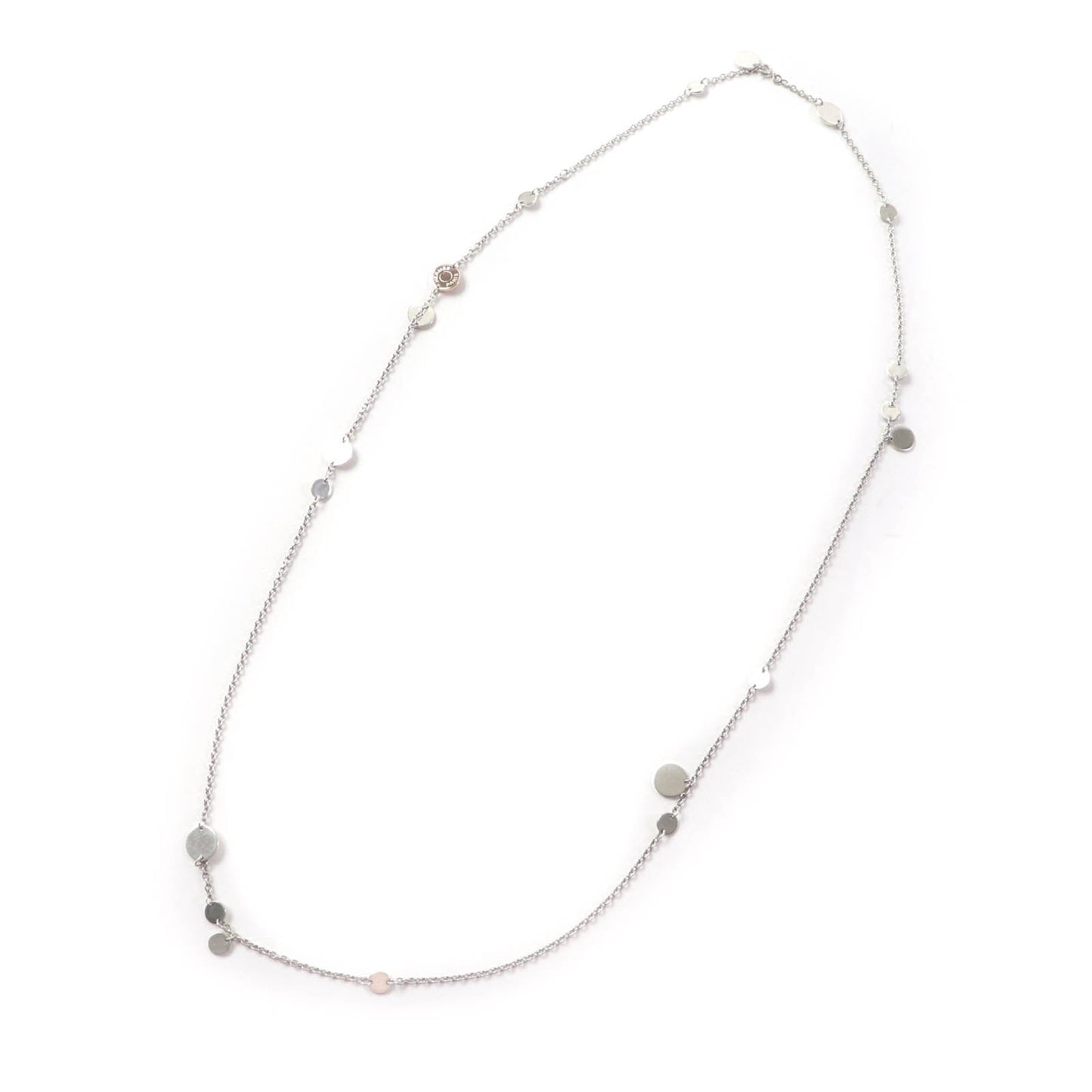 HERMES Necklace SV925 Silver gold