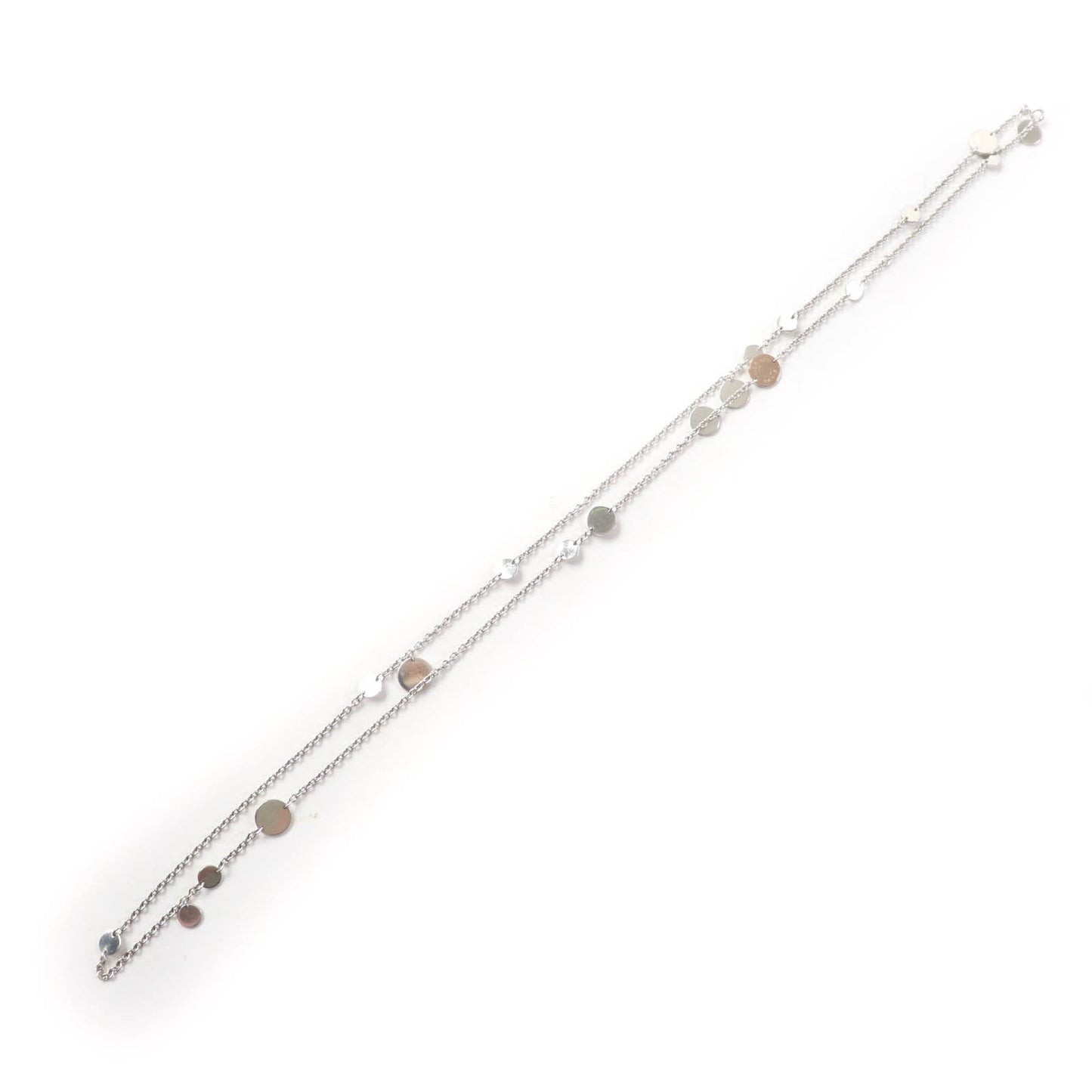 HERMES Necklace SV925 Silver gold