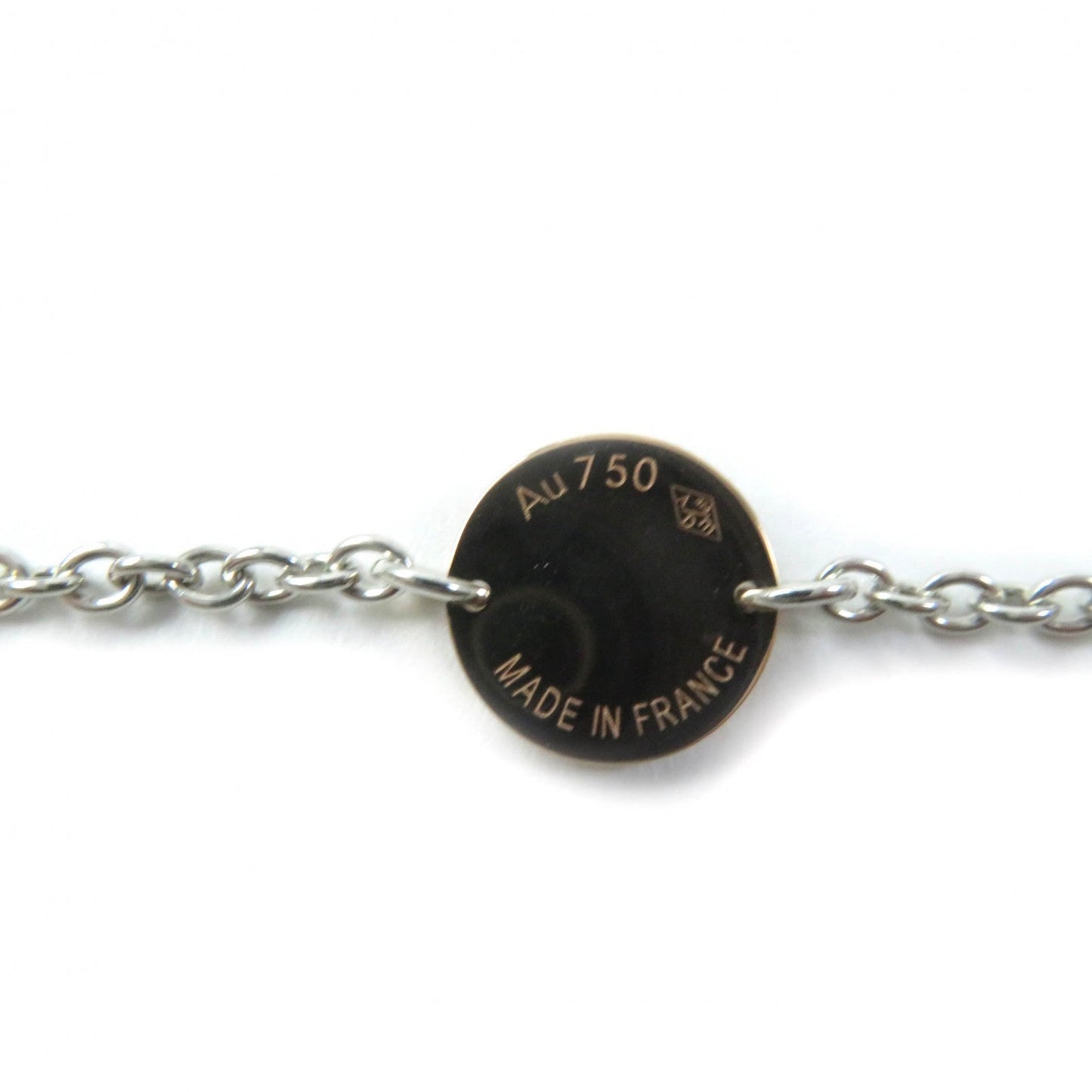 HERMES Necklace SV925 Silver gold