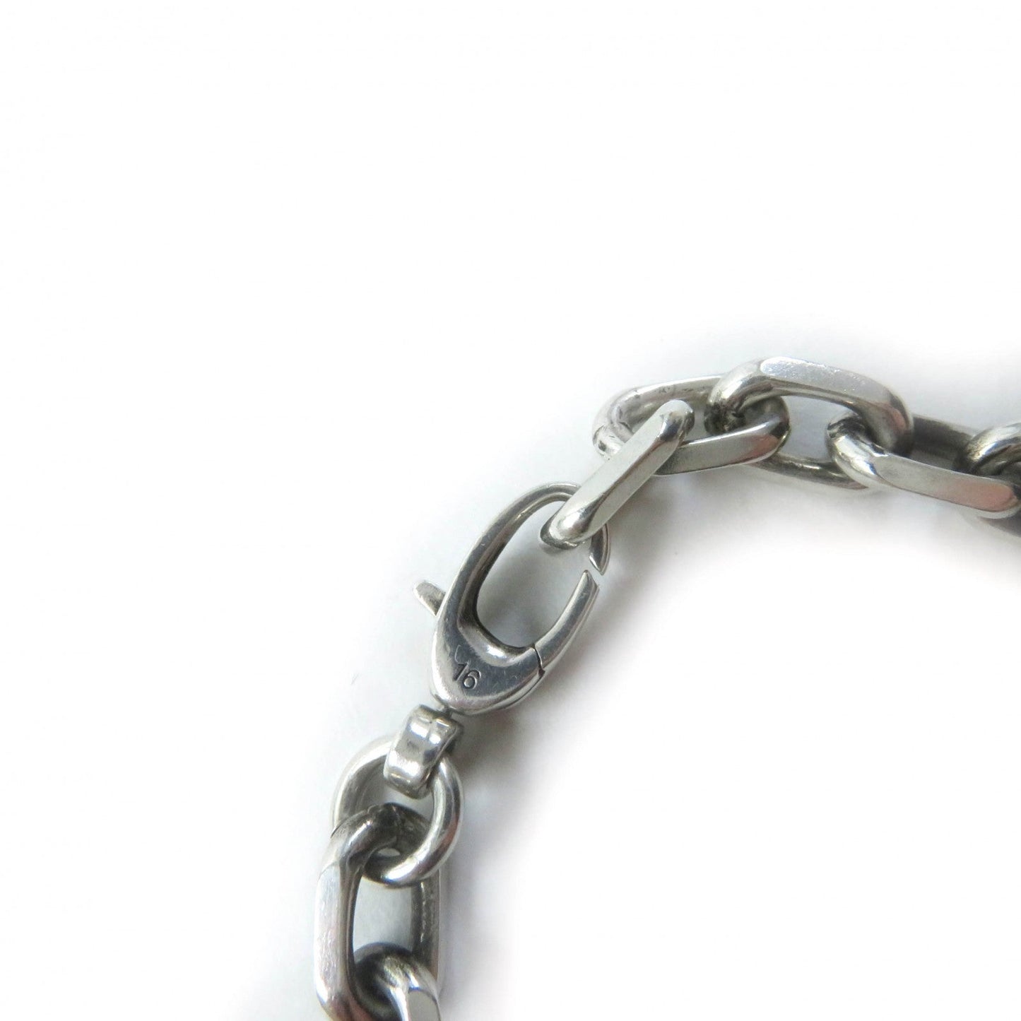 GUCCI bracelet 620798 AG925 Silver Interlocking Silver bracelet 16