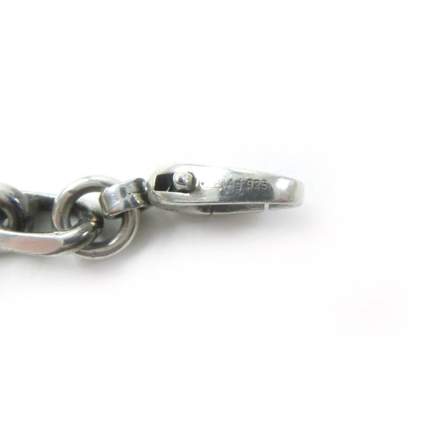 GUCCI bracelet 620798 AG925 Silver Interlocking Silver bracelet 16