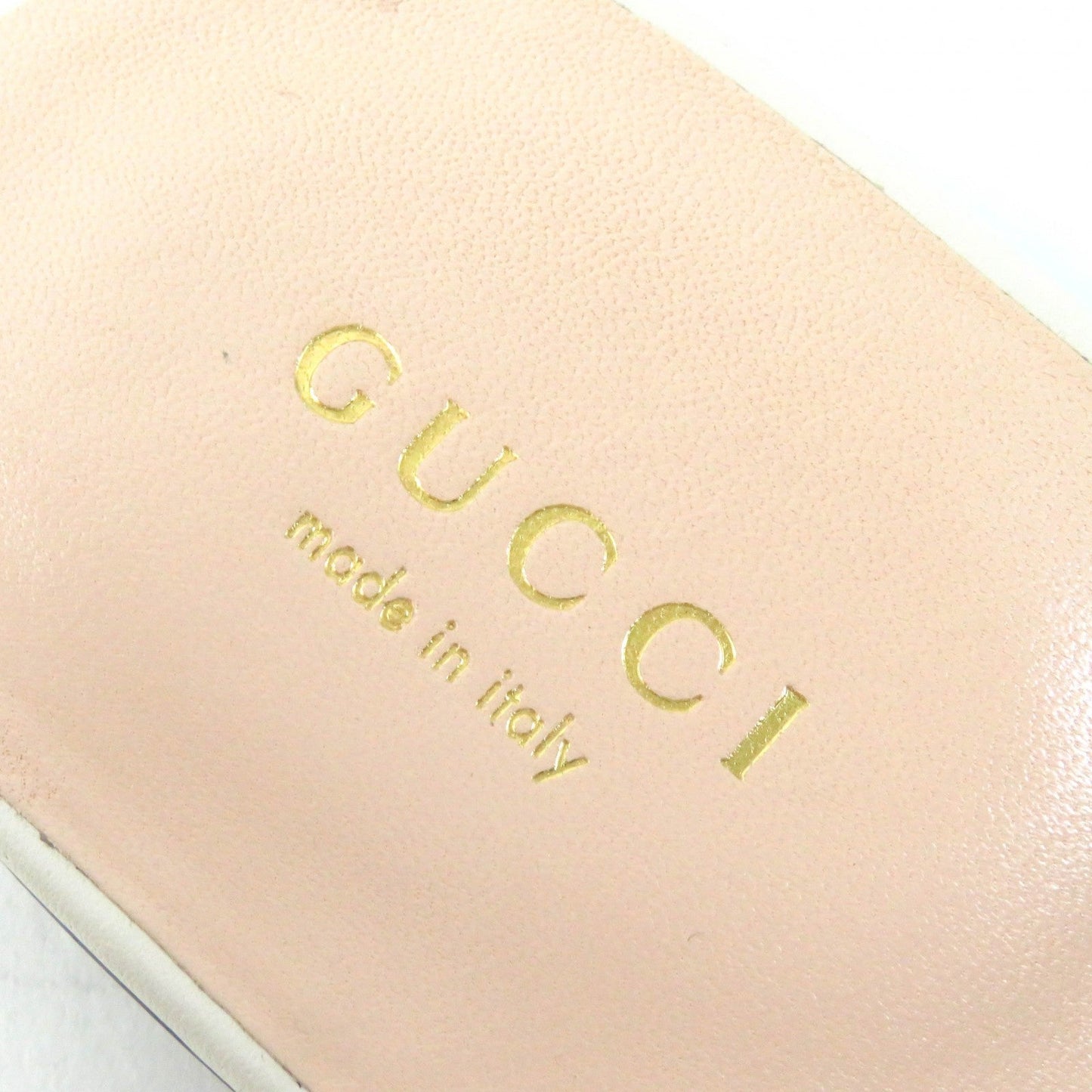GUCCI Mule 694451 leather Ivory 36