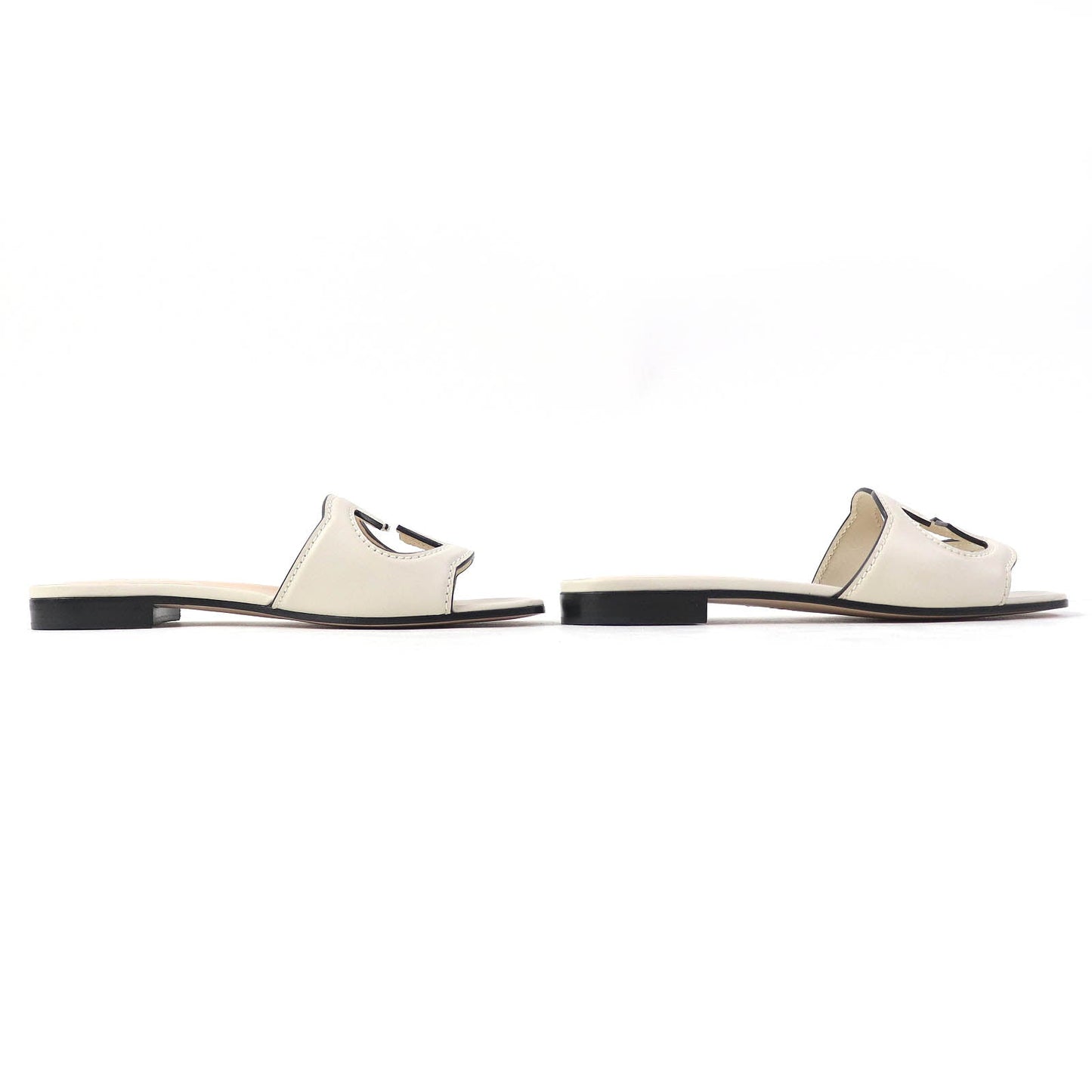 GUCCI Mule 694451 leather Ivory 36