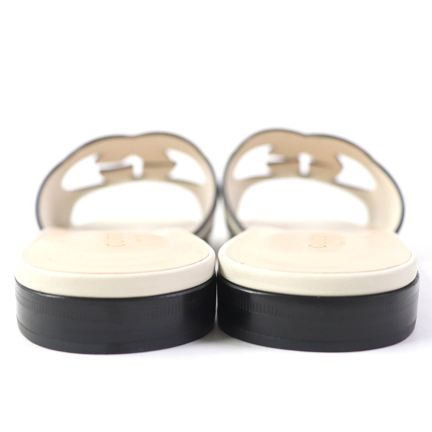 GUCCI Mule 694451 leather Ivory 36