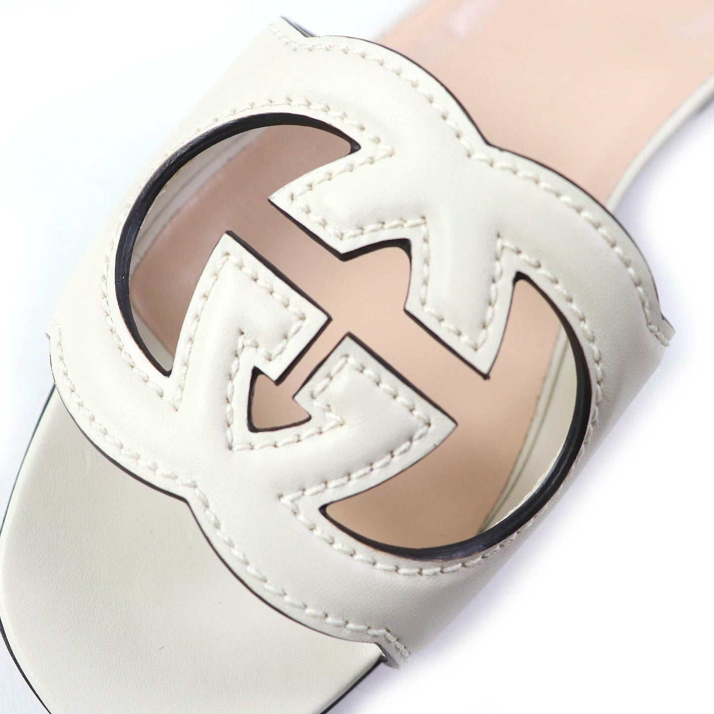 GUCCI Mule 694451 leather Ivory 36