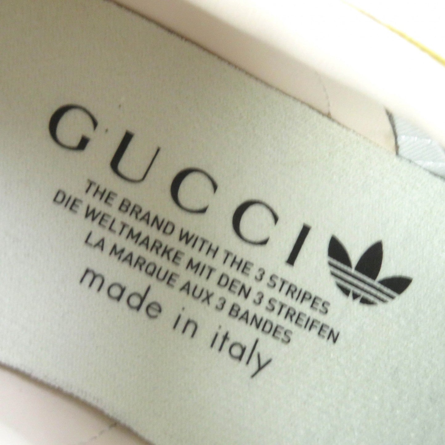 GUCCI Low cut sneakers 707868 HQ7086 GG canvas Beige brown Gazelle