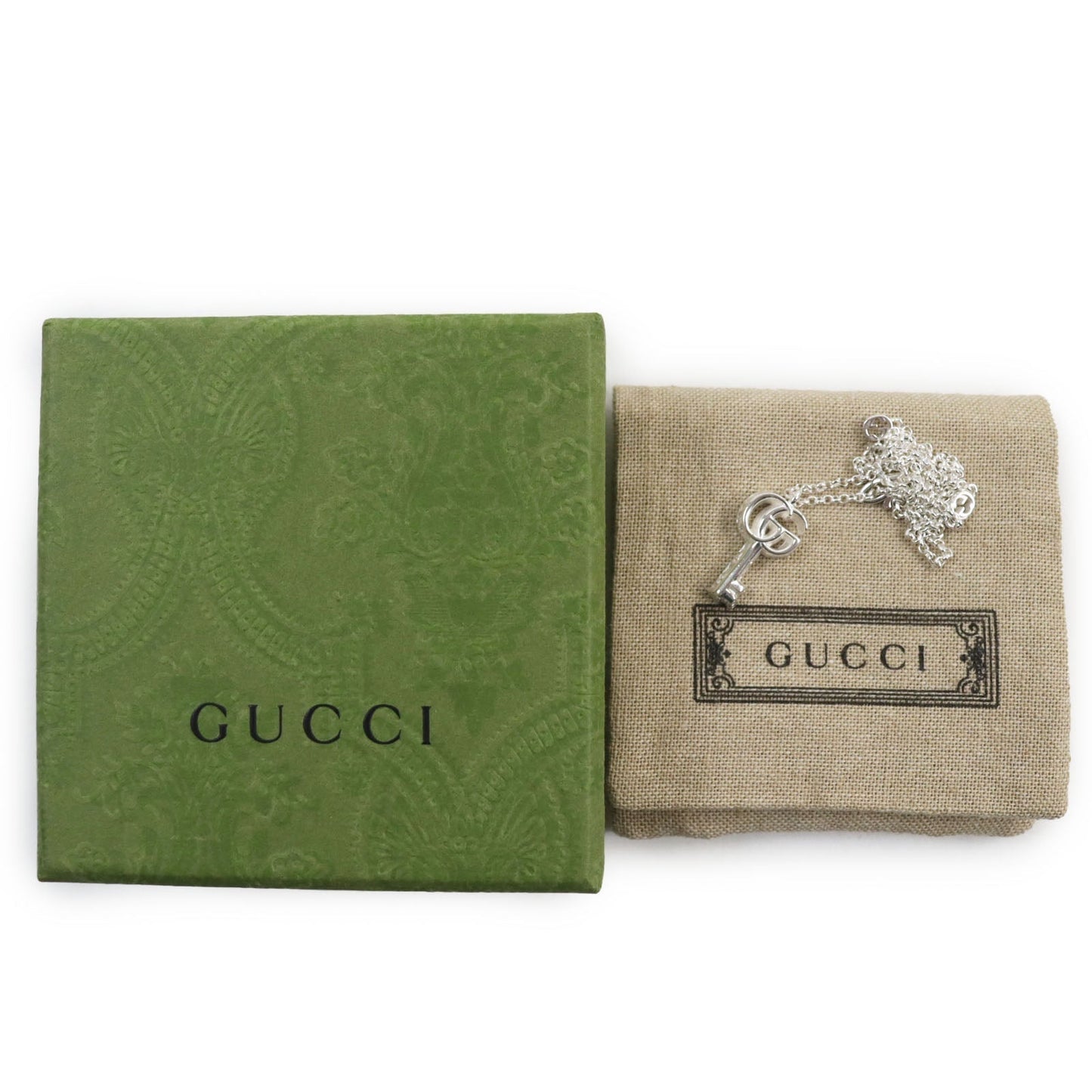 GUCCI Necklace 770723 AG925 Silver