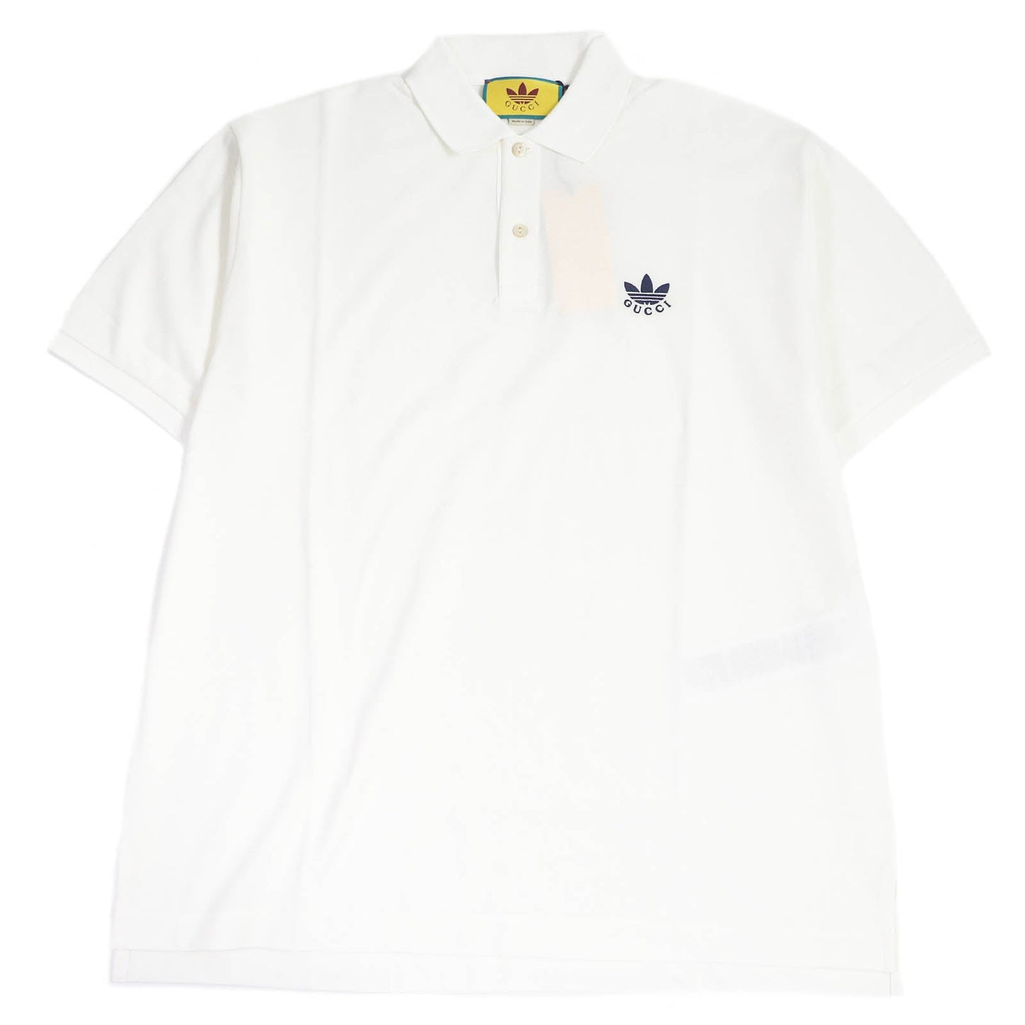 GUCCI Short sleeve polo shirt 700497 cotton white XXL (180/108A)