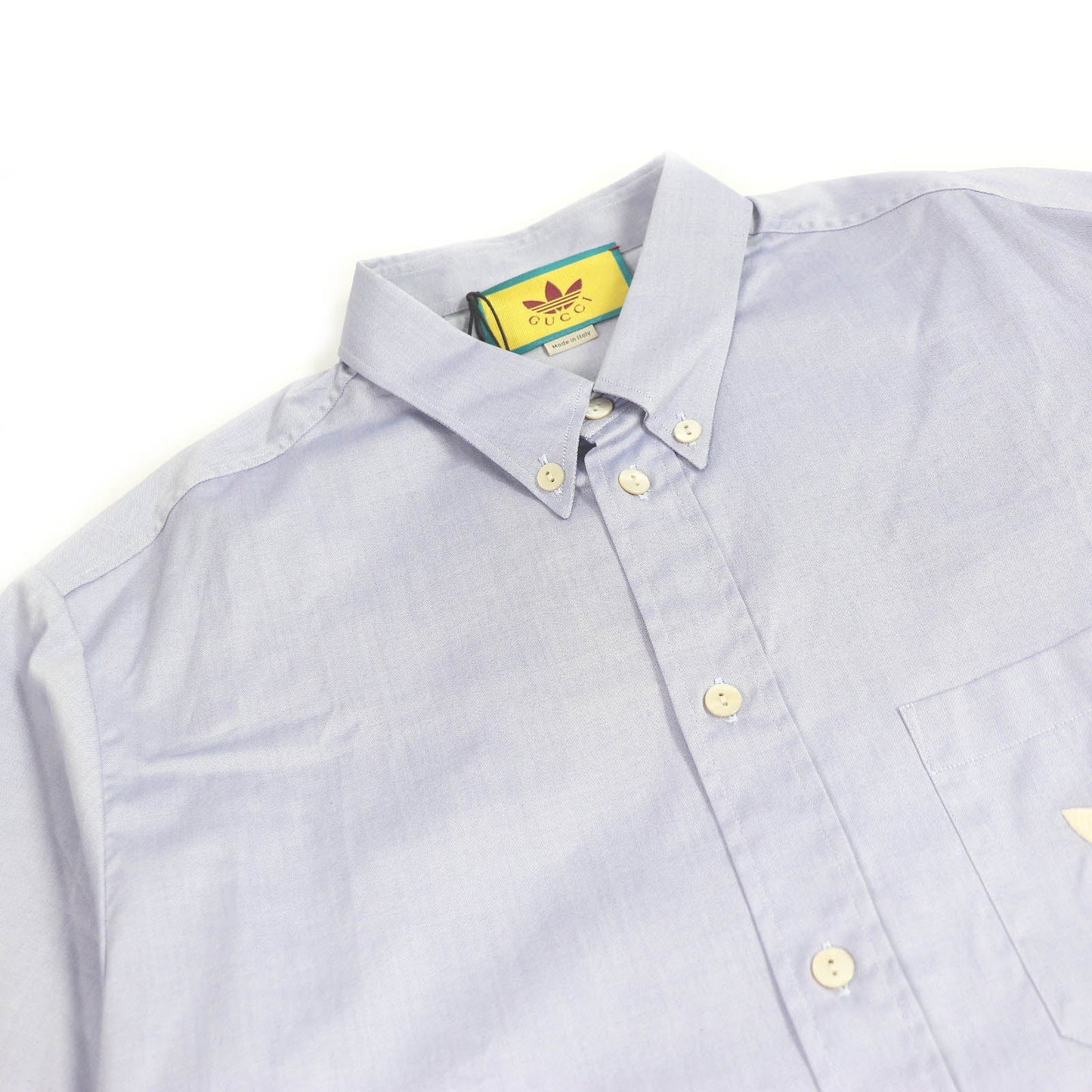 GUCCI Short sleeve shirt 701360 cotton Light blue 50