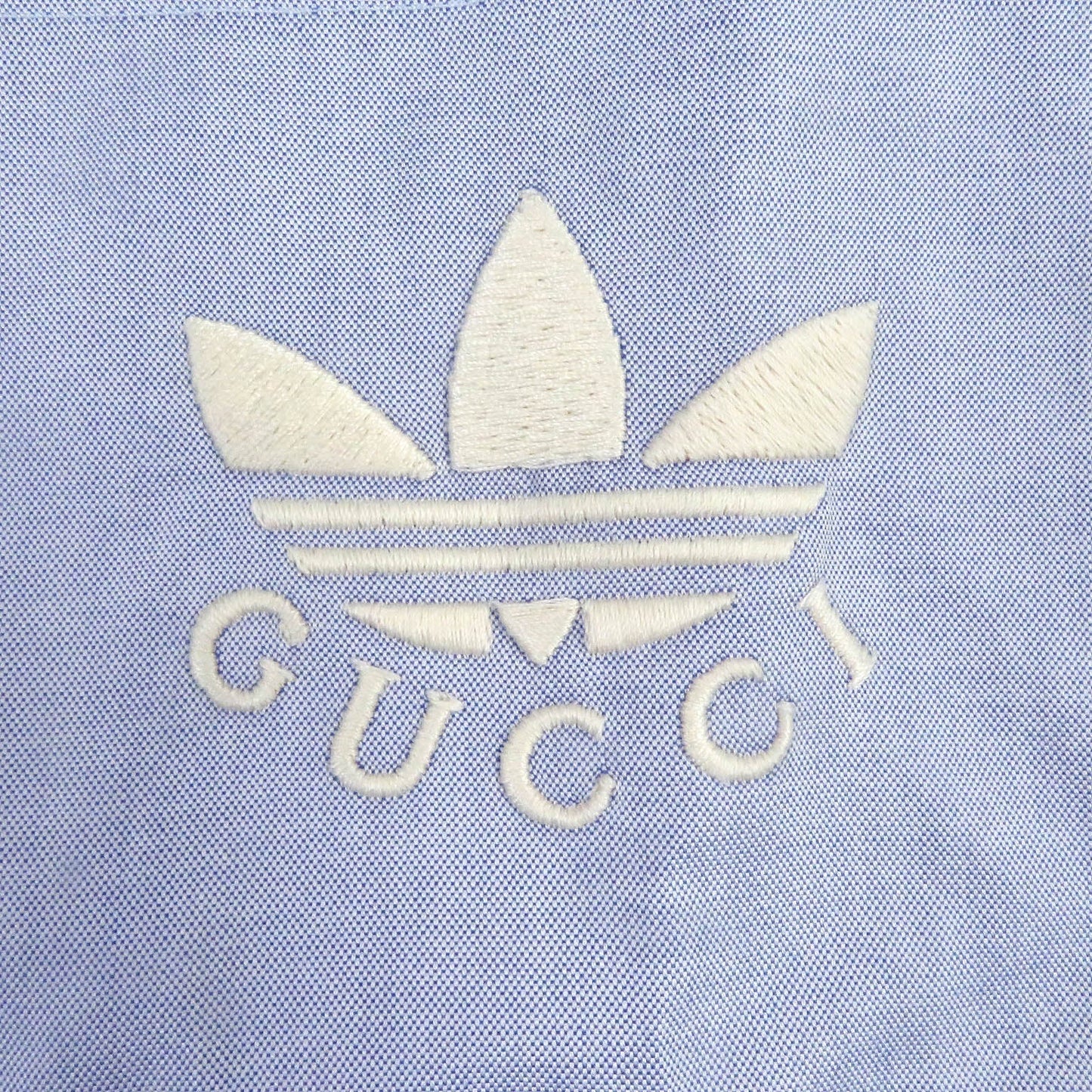 GUCCI Short sleeve shirt 701360 cotton Light blue 50
