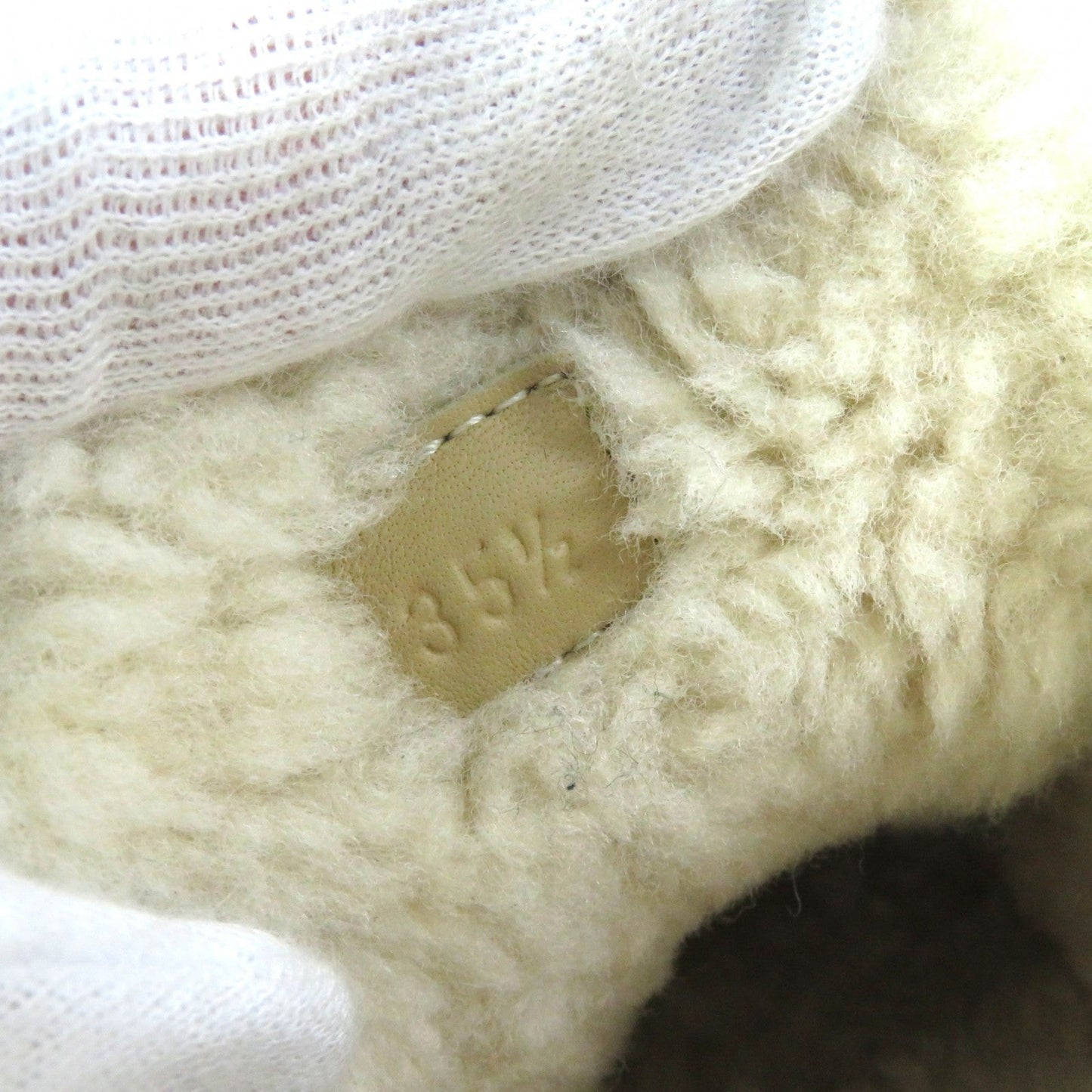 HERMES sneakers Sheepskin black Day 35.5