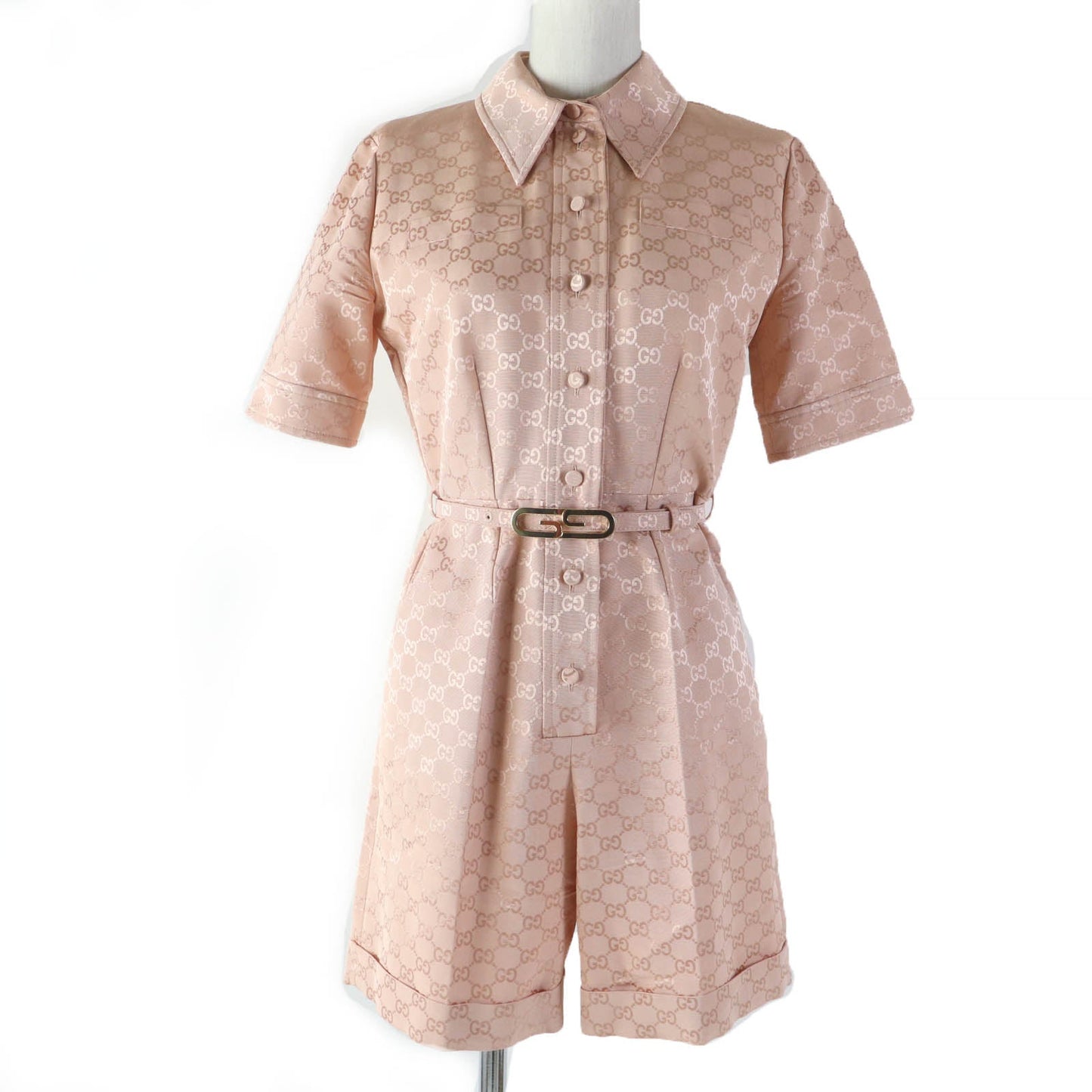 GUCCI Tsunagi 691496 cotton pink 36