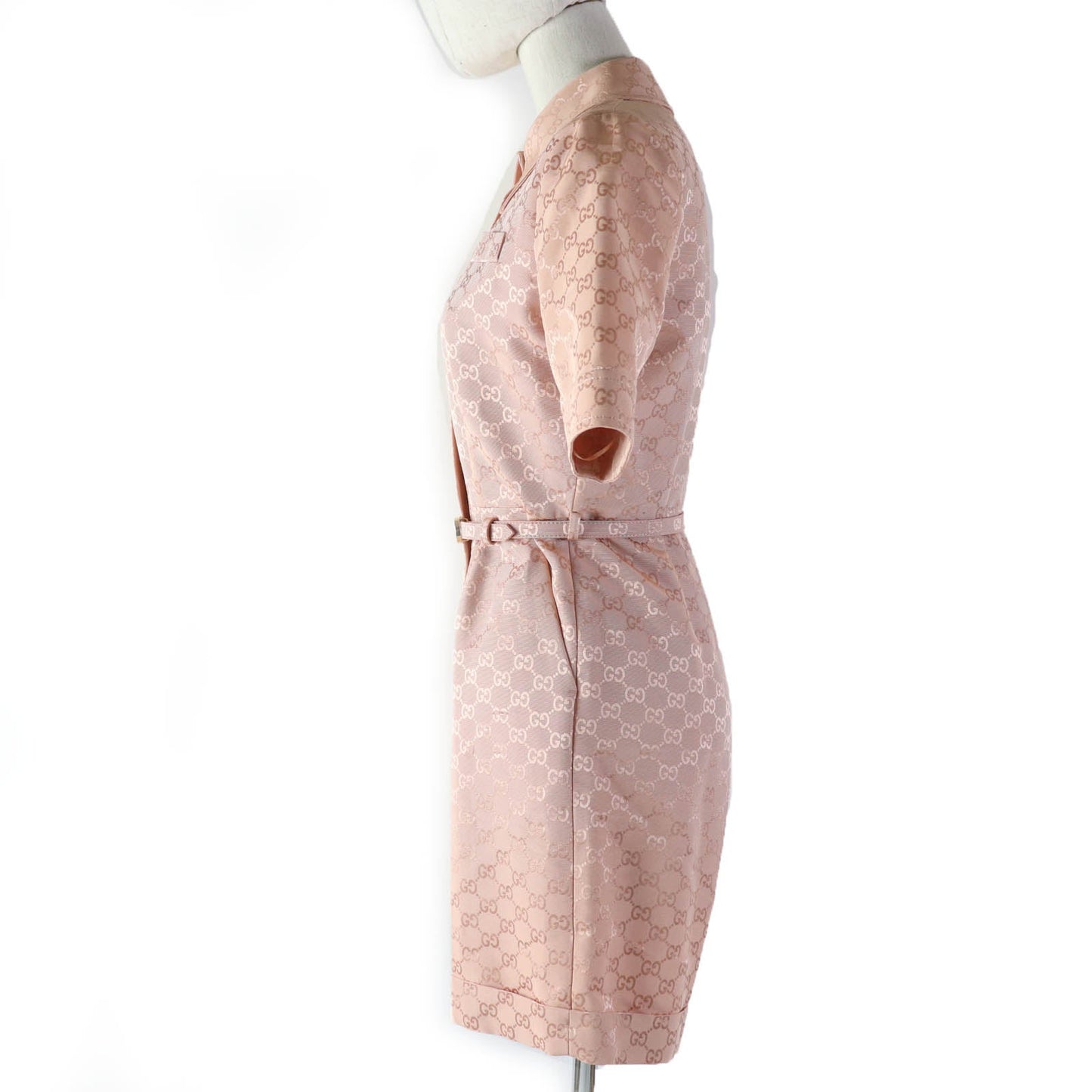 GUCCI Tsunagi 691496 cotton pink 36