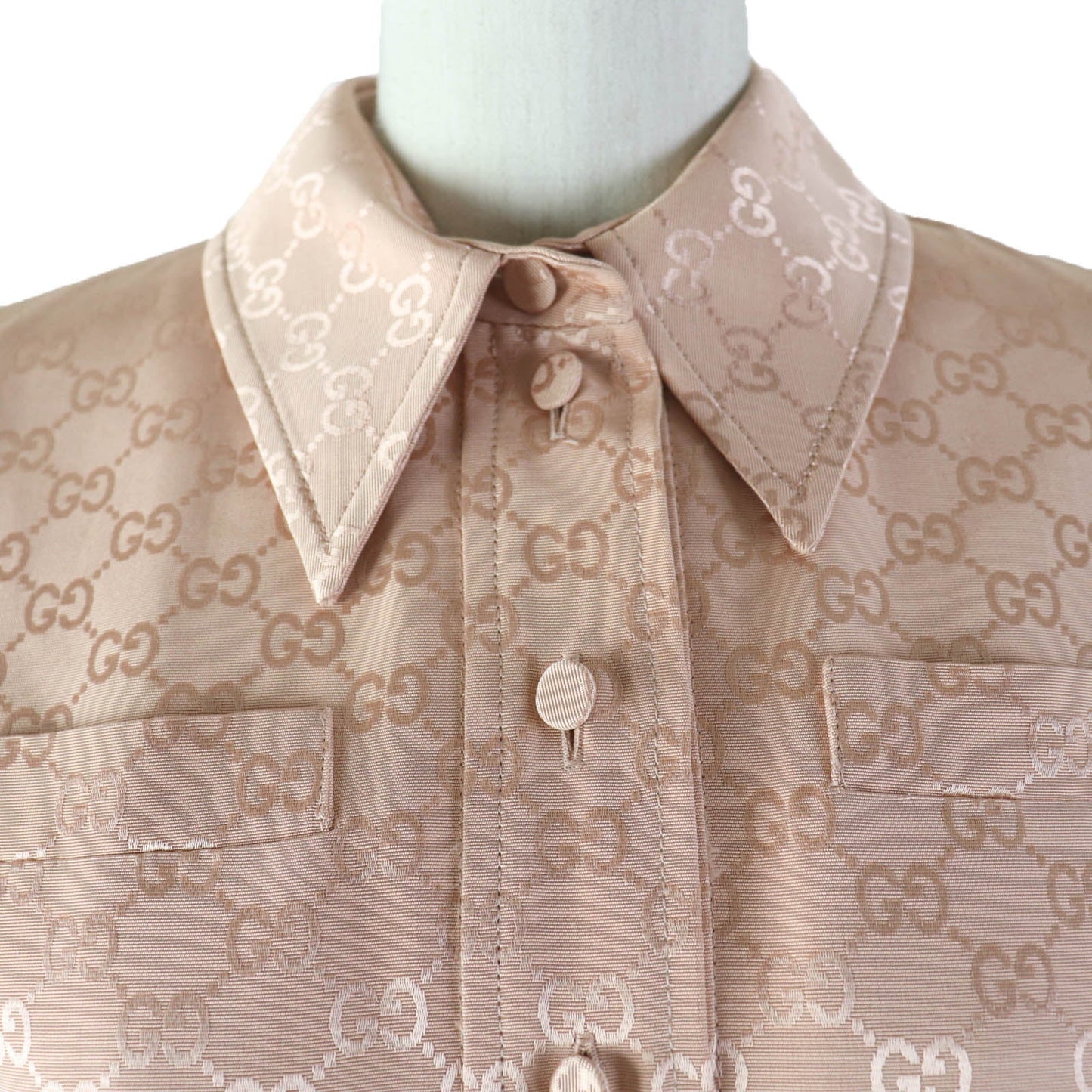 GUCCI Tsunagi 691496 cotton pink 36