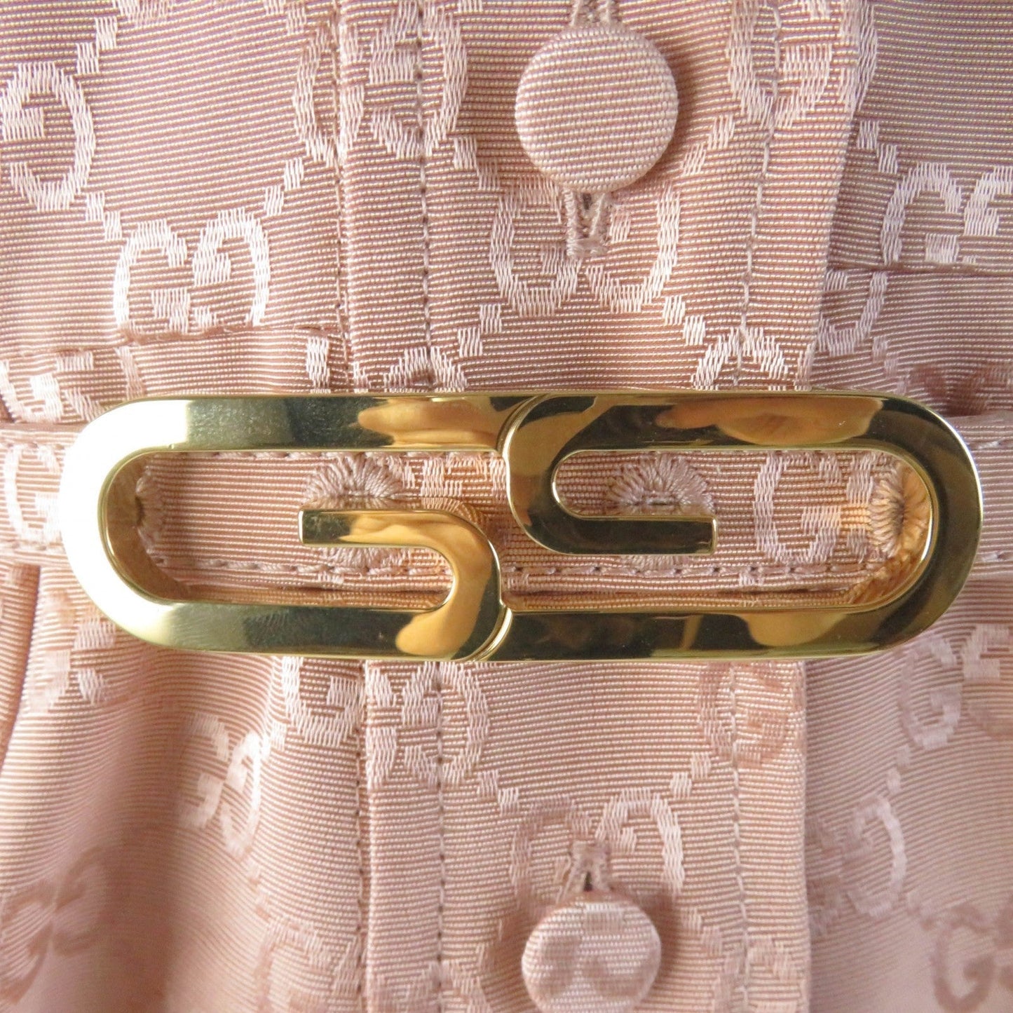 GUCCI Tsunagi 691496 cotton pink 36