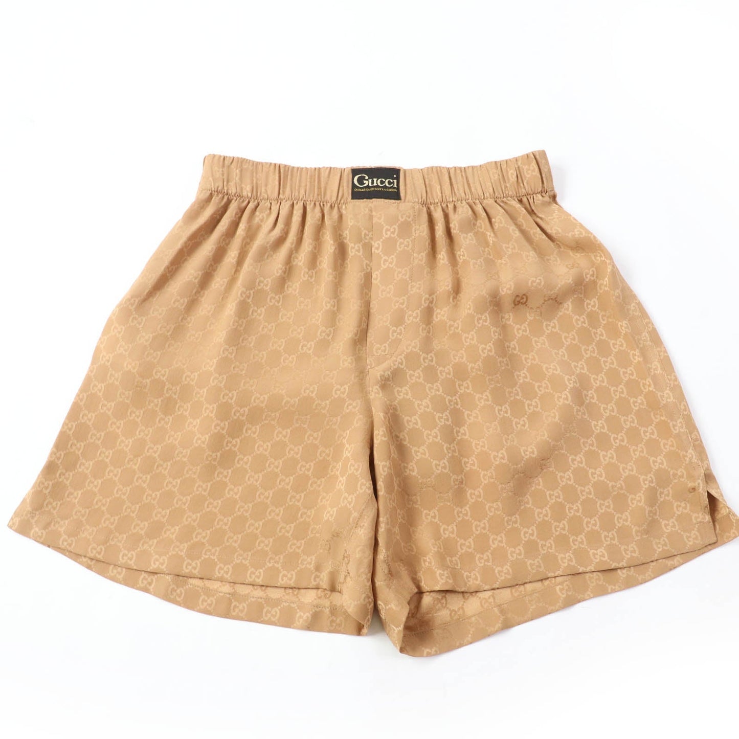 GUCCI Shorts 631681 silk Brown XS (160/64Y)