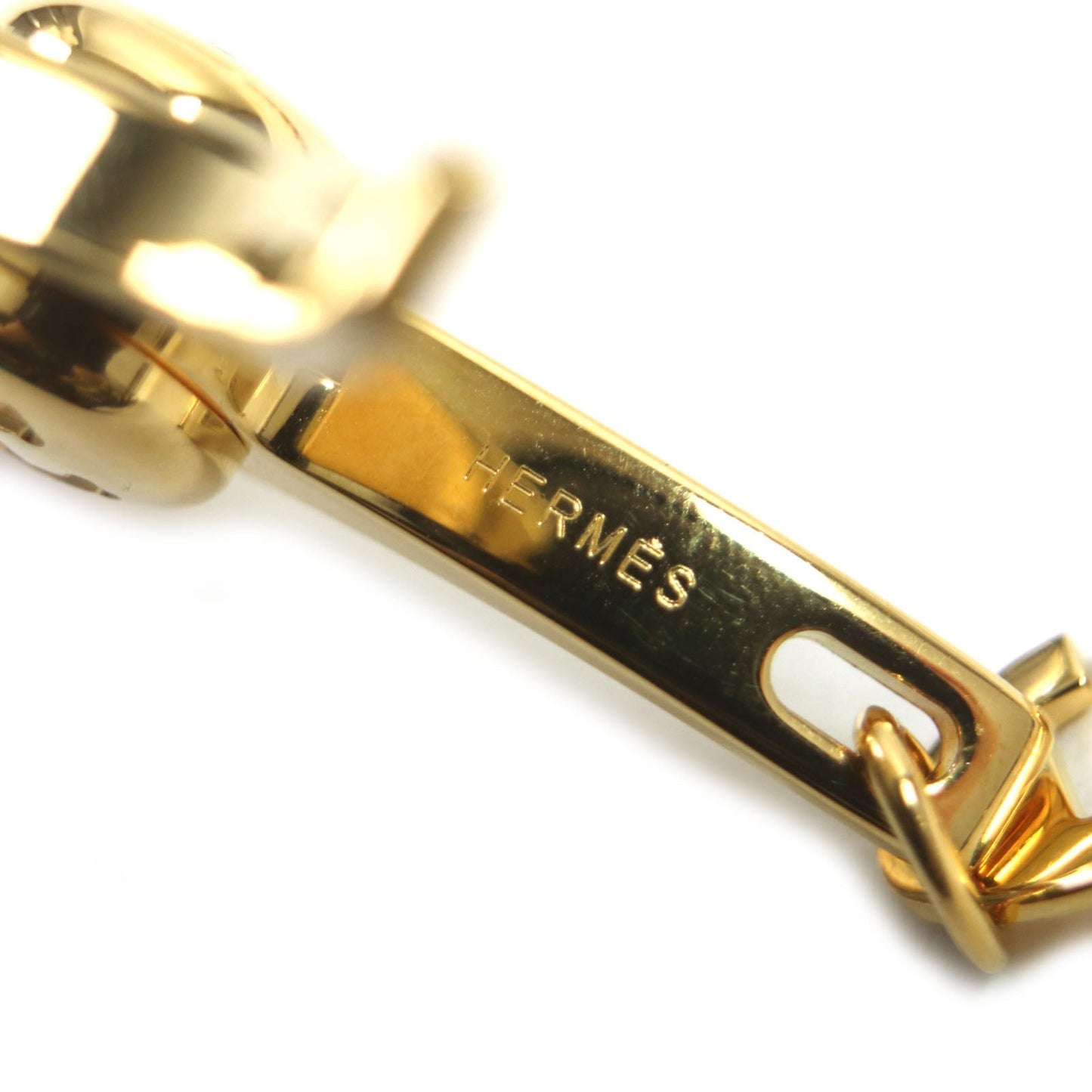 HERMES Other accessories Gold Plated gold Filou