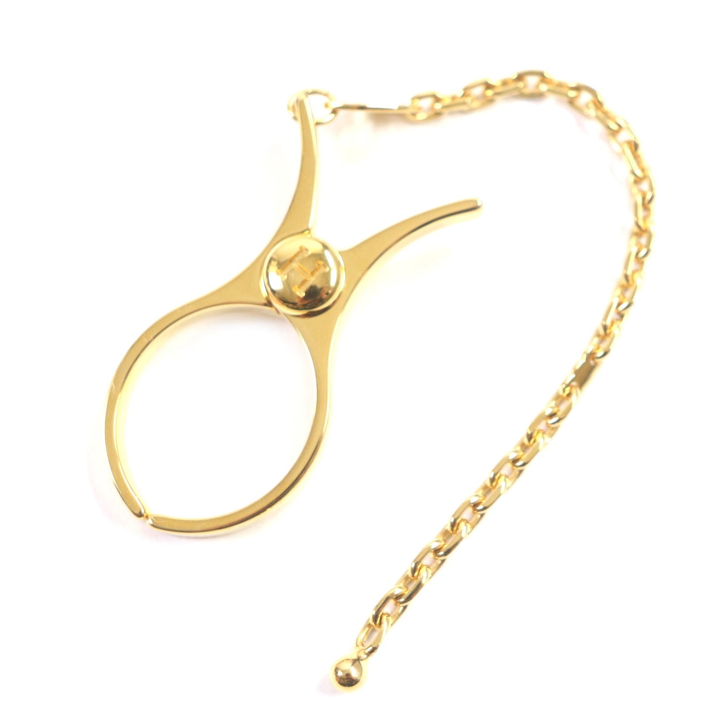 HERMES Other accessories Gold Plated gold Filou