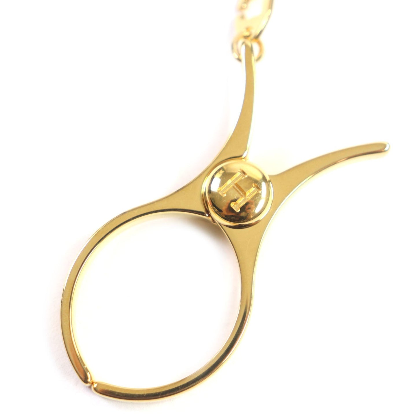 HERMES Other accessories Gold Plated gold Filou