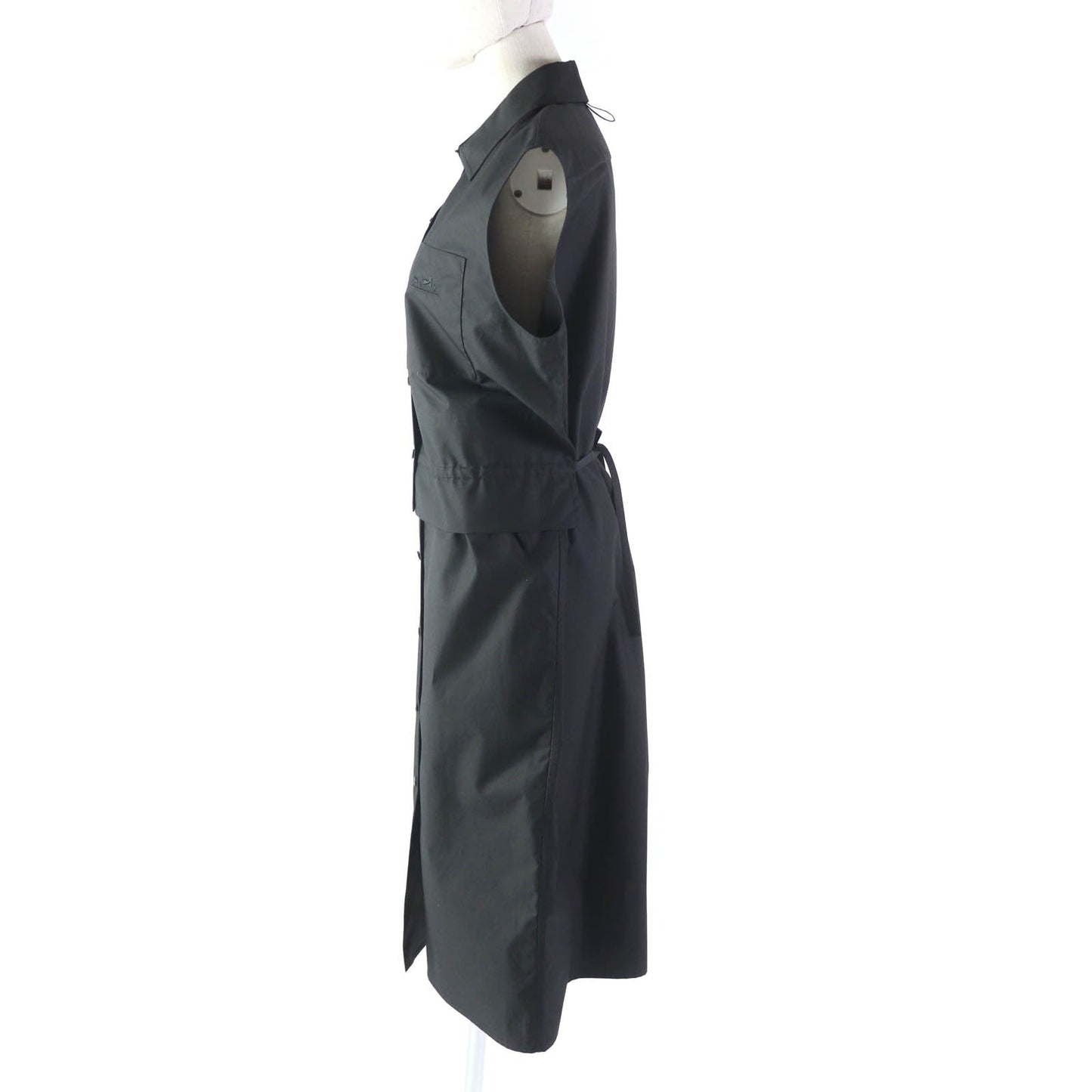 HERMES one piece cotton black 36