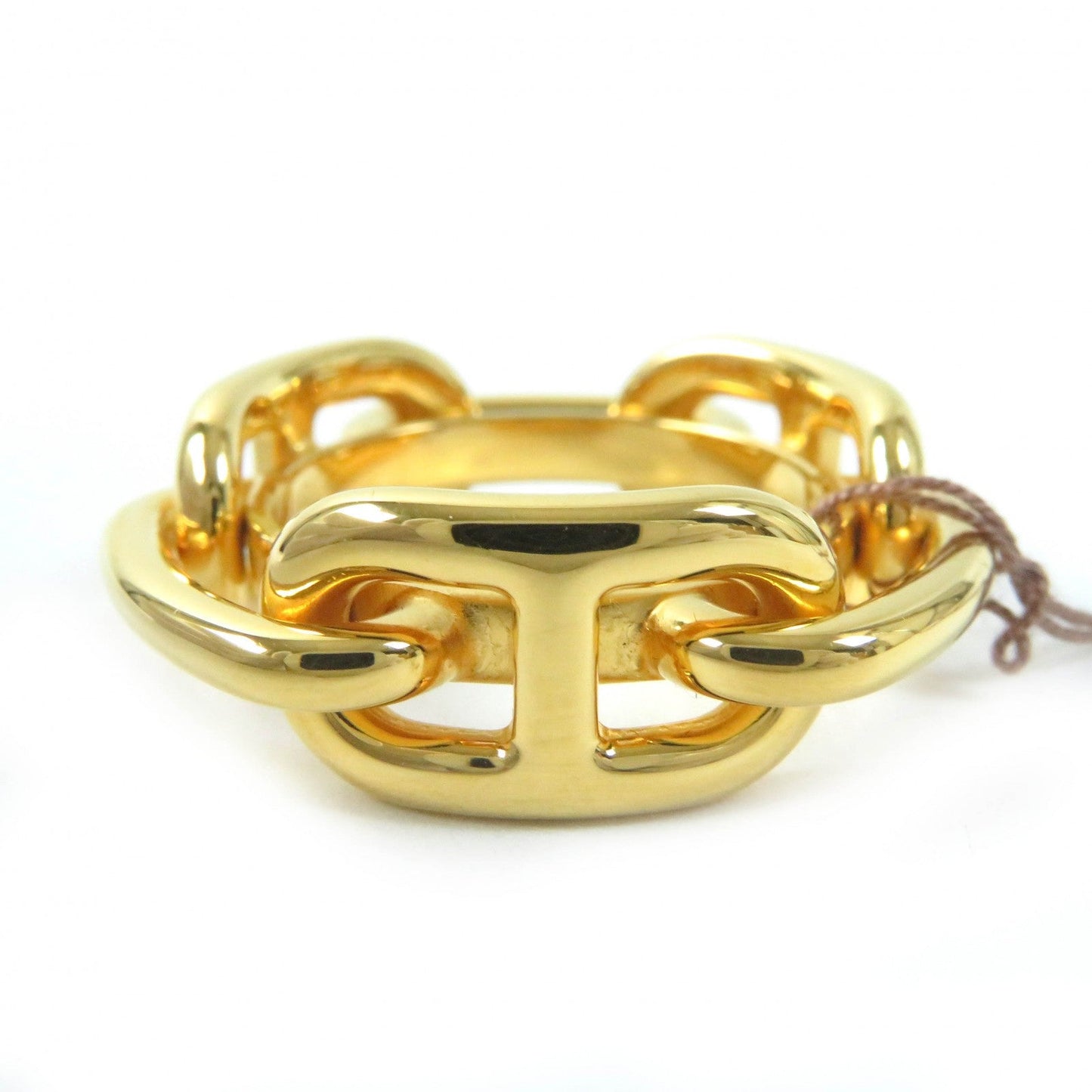 HERMES Scarf ring 601000S-00 Gold Plated gold Lukade