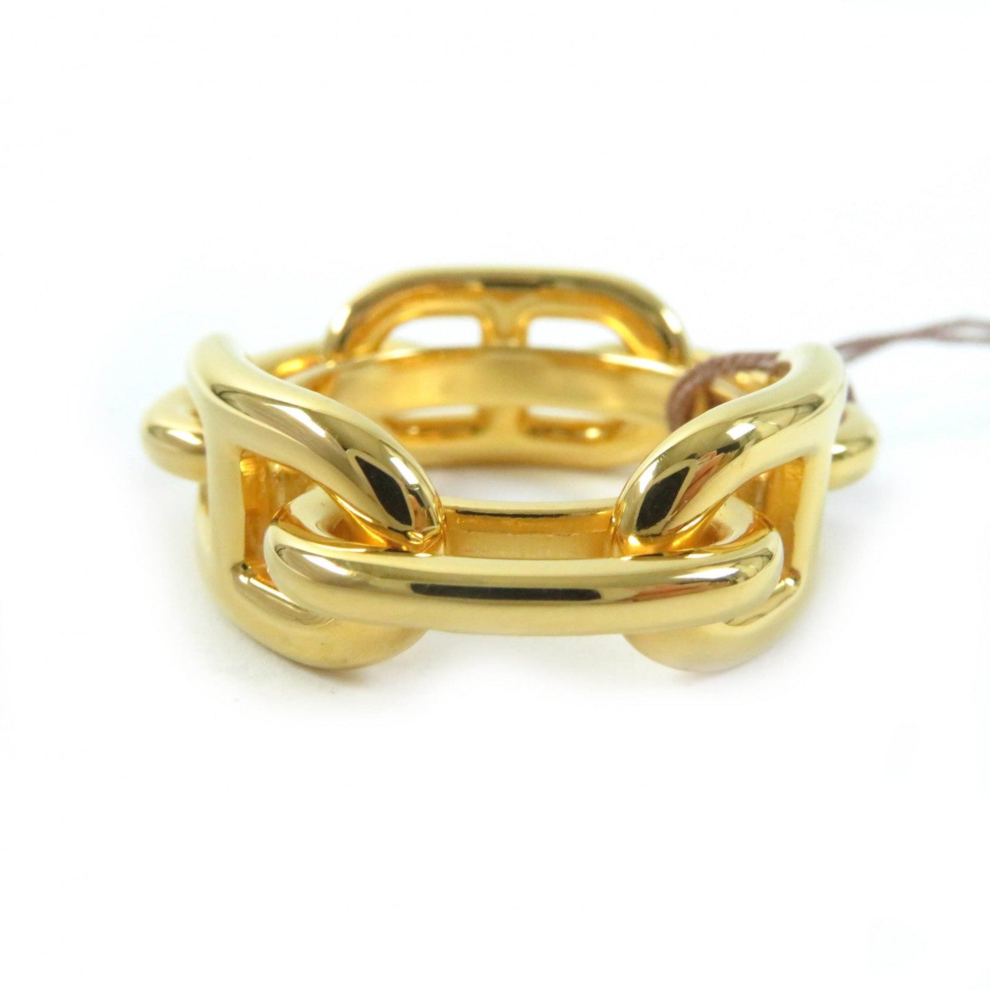 HERMES Scarf ring 601000S-00 Gold Plated gold Lukade
