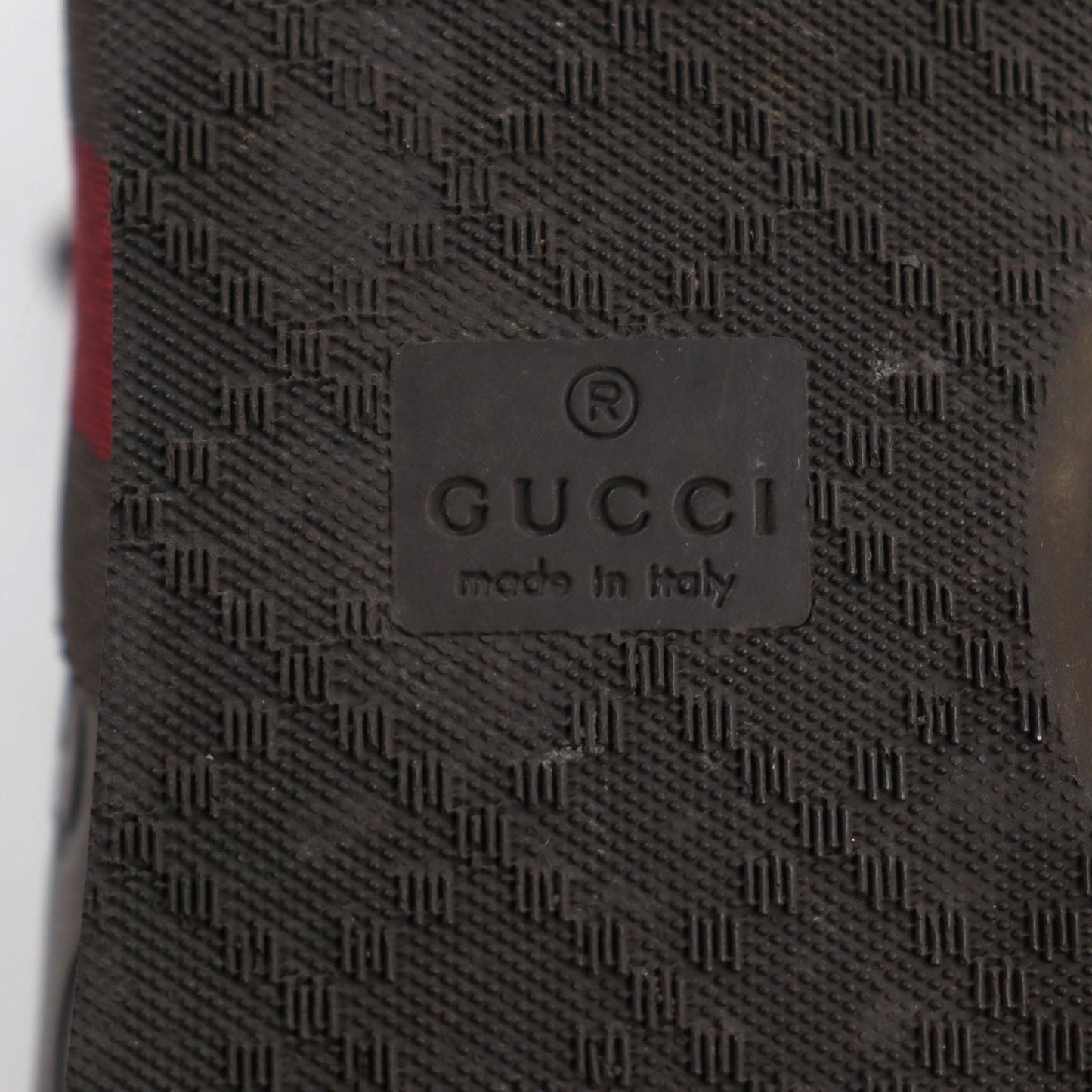 GUCCI sneakers 138169 leather Brown GG SHIMA 40