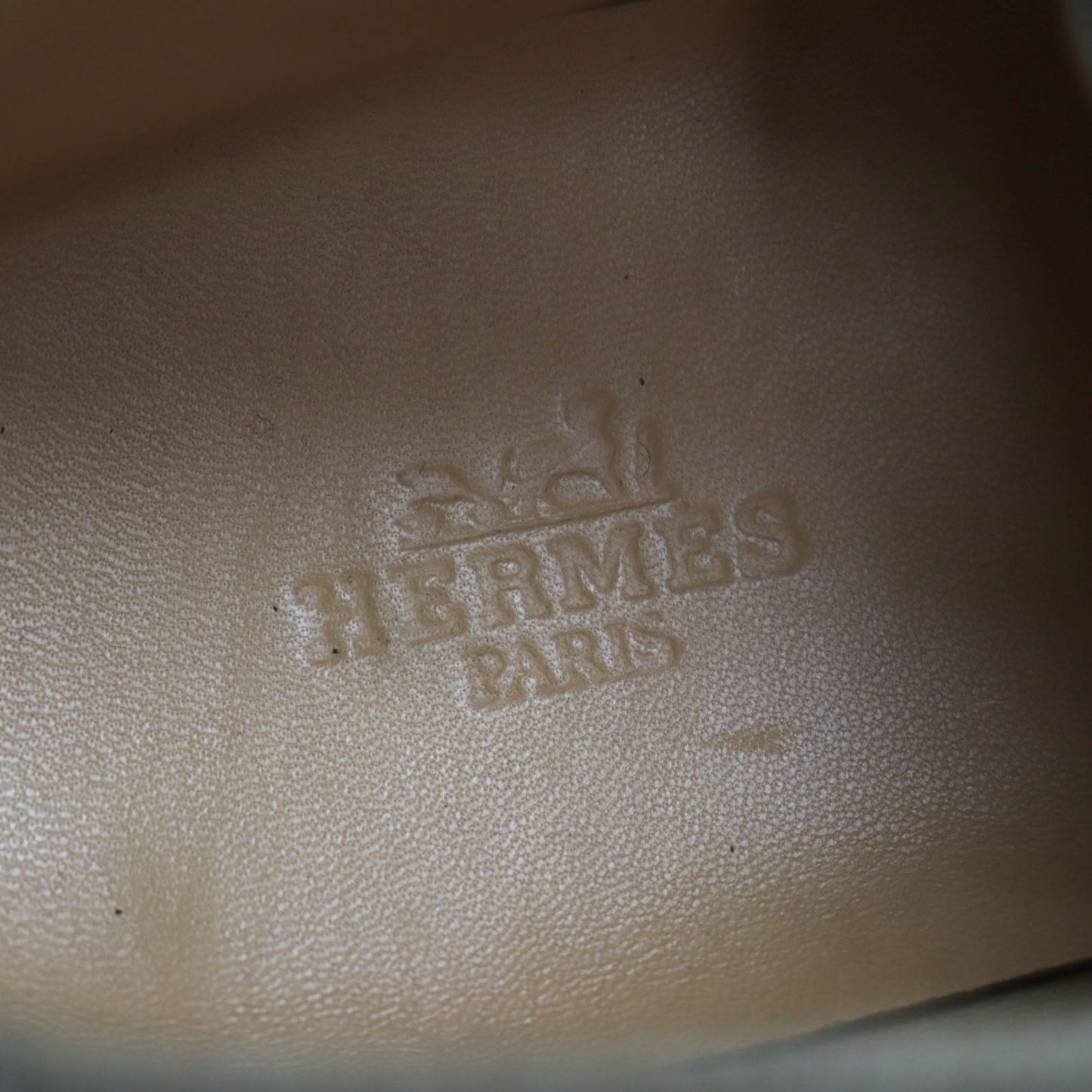 HERMES boots Main: Leather beige mens 39 Used