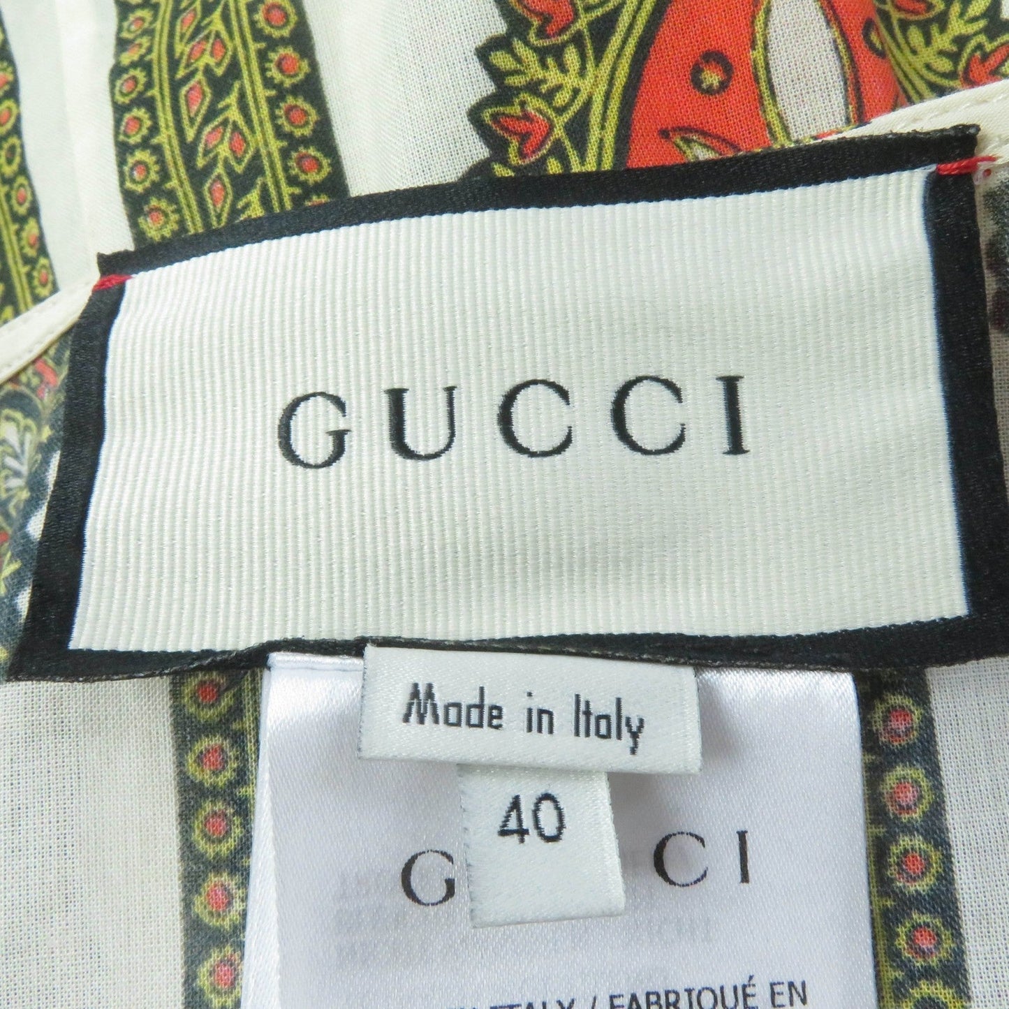 GUCCI one piece 621037 cotton multicolor 40
