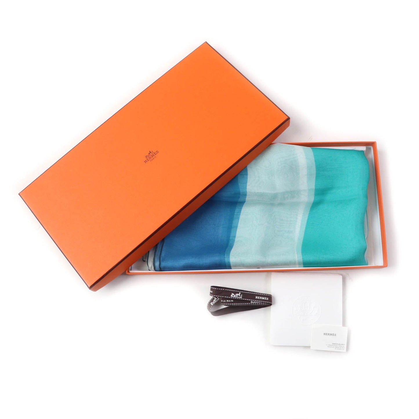 HERMES Stall silk multicolor