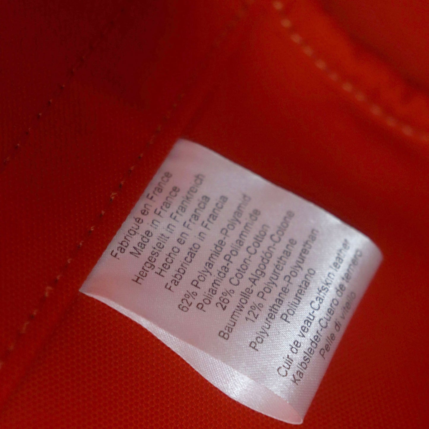 HERMES Tote Bag Main: 62% polyamide, 26% cotton, 12% polyurethane BLUE NAVY/FEU Sucked Pansage Groom mens Used