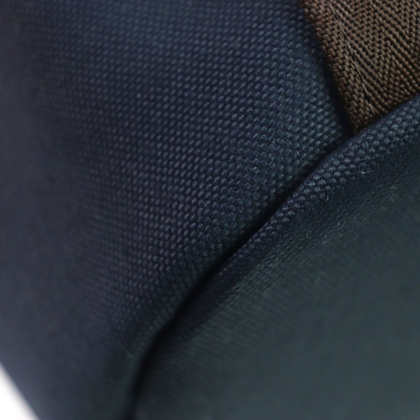 HERMES Tote Bag Main: 62% polyamide, 26% cotton, 12% polyurethane BLUE NAVY/FEU Sucked Pansage Groom mens Used