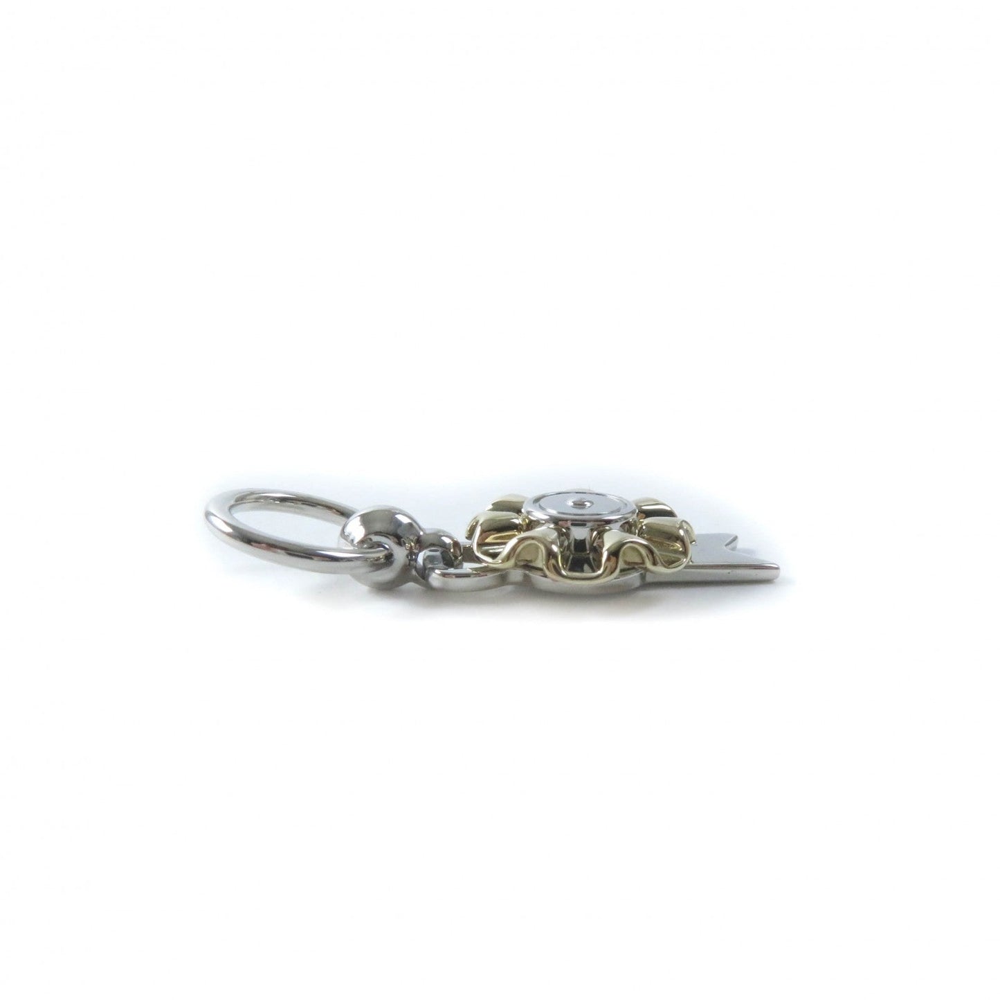 HERMES Scarf ring ー Silver gold