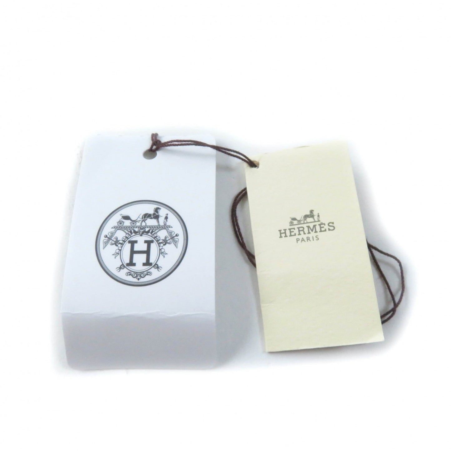 HERMES Scarf ring ー Silver gold