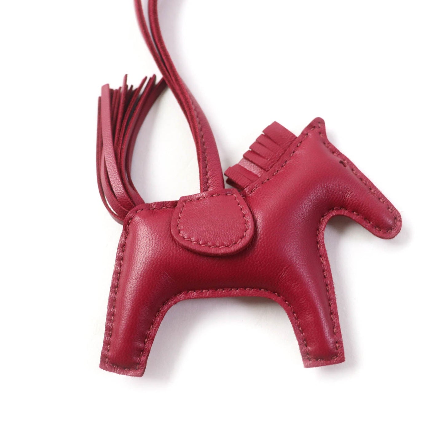 HERMES Bag charm Anyo Miro Rouge viv Rodeo Charm PM