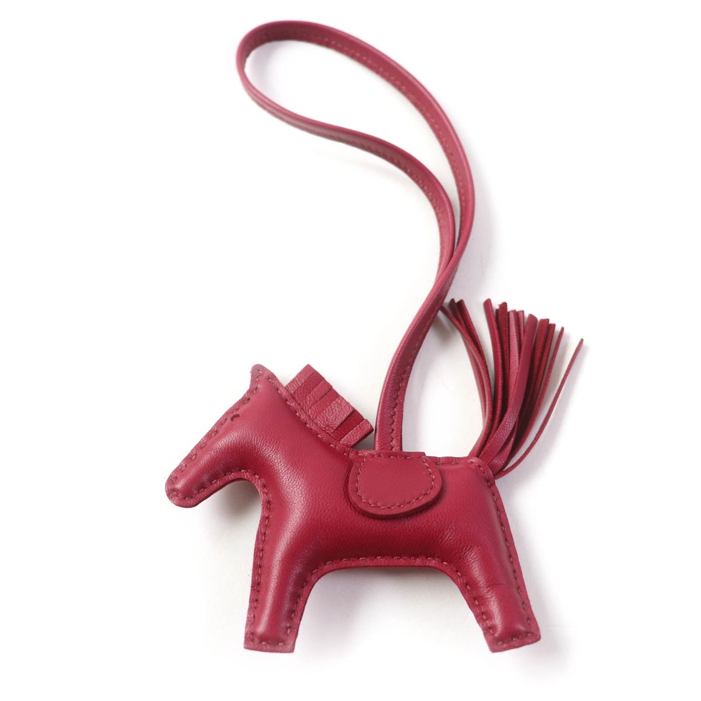 HERMES Bag charm Anyo Miro Rouge viv Rodeo Charm PM