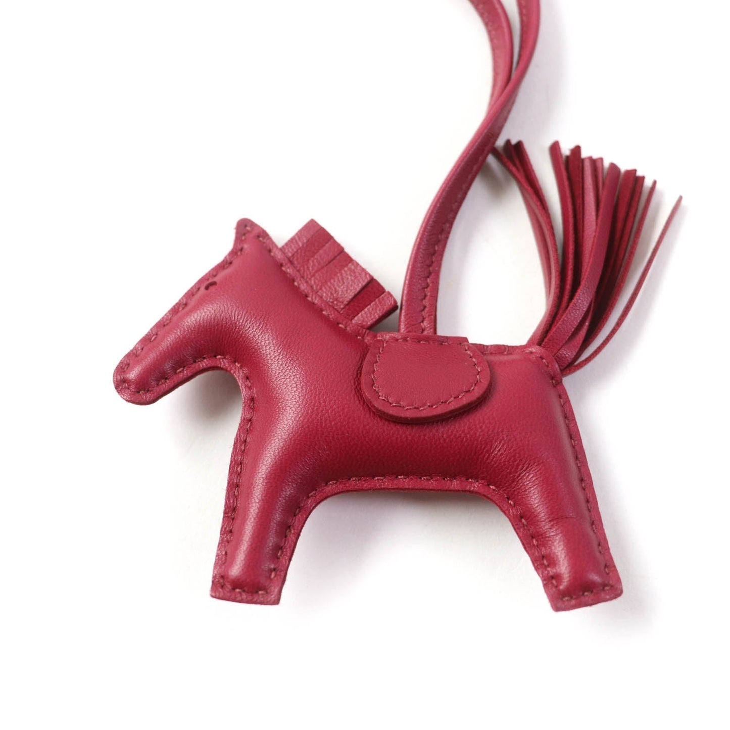 HERMES Bag charm Anyo Miro Rouge viv Rodeo Charm PM