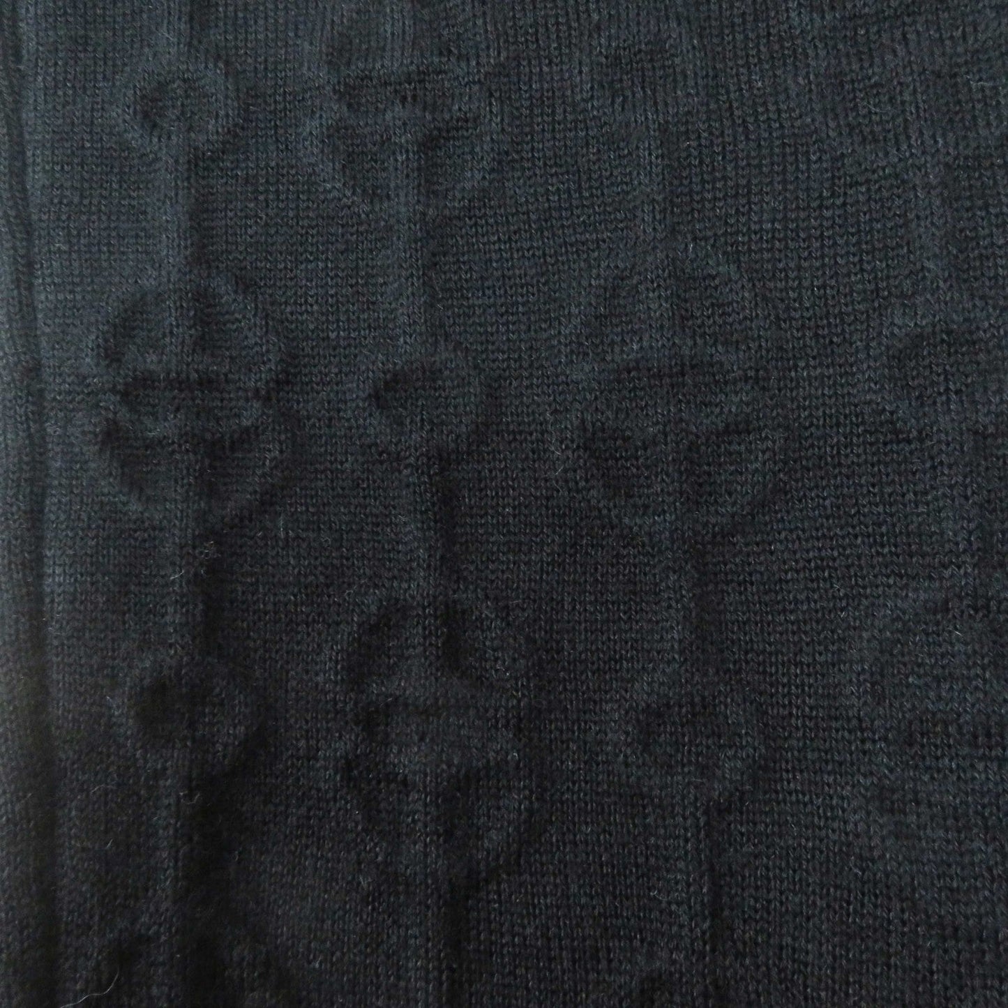 HERMES cardigan 2E2201D3 cashmere black Crickets 38