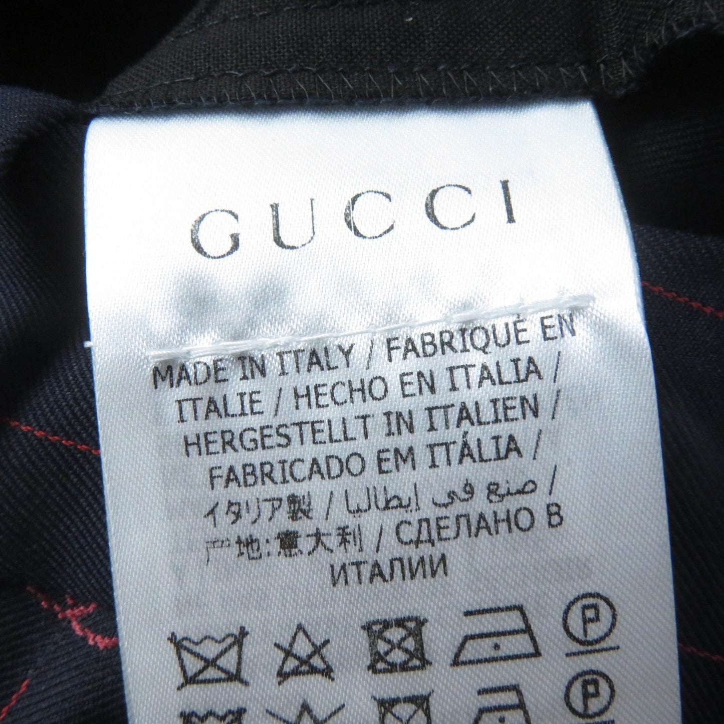 GUCCI Other bottoms 595172 wool Navy 38