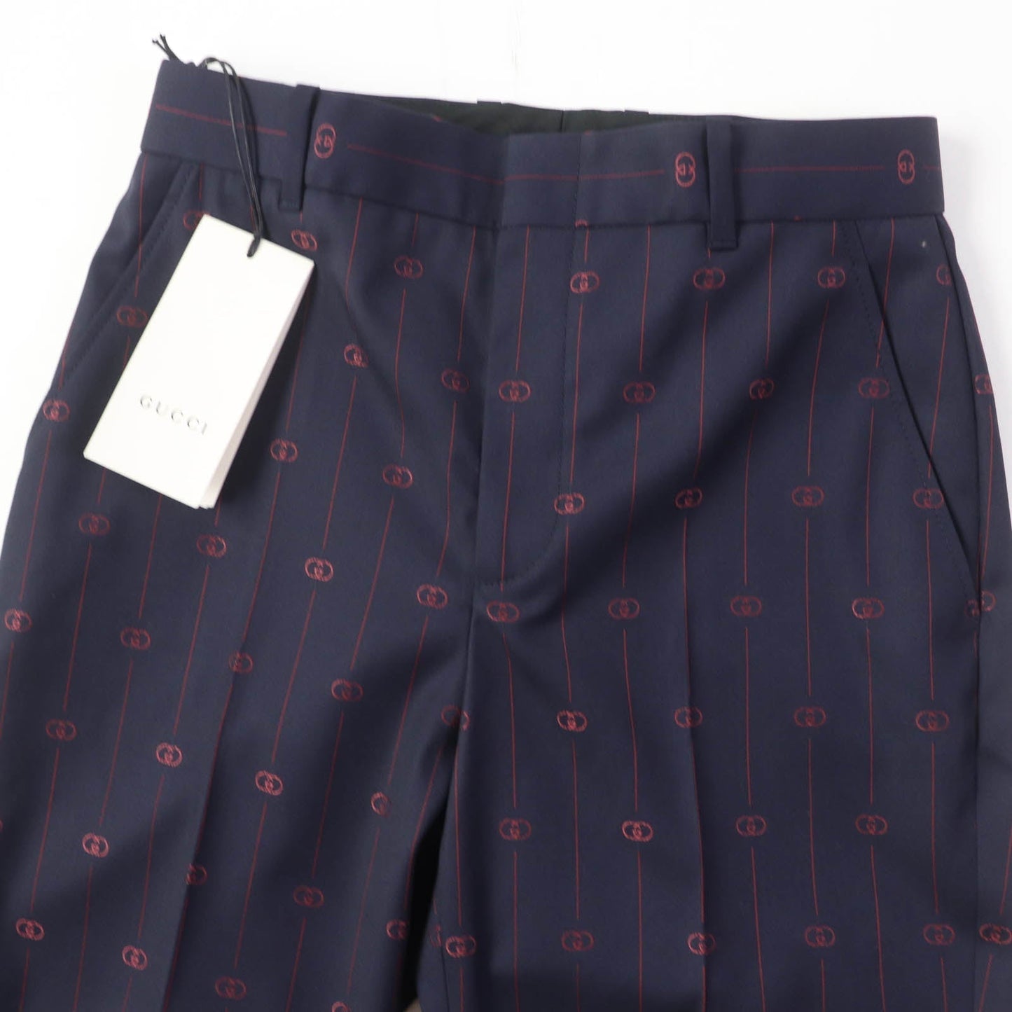 GUCCI Other bottoms 595172 wool Navy 38