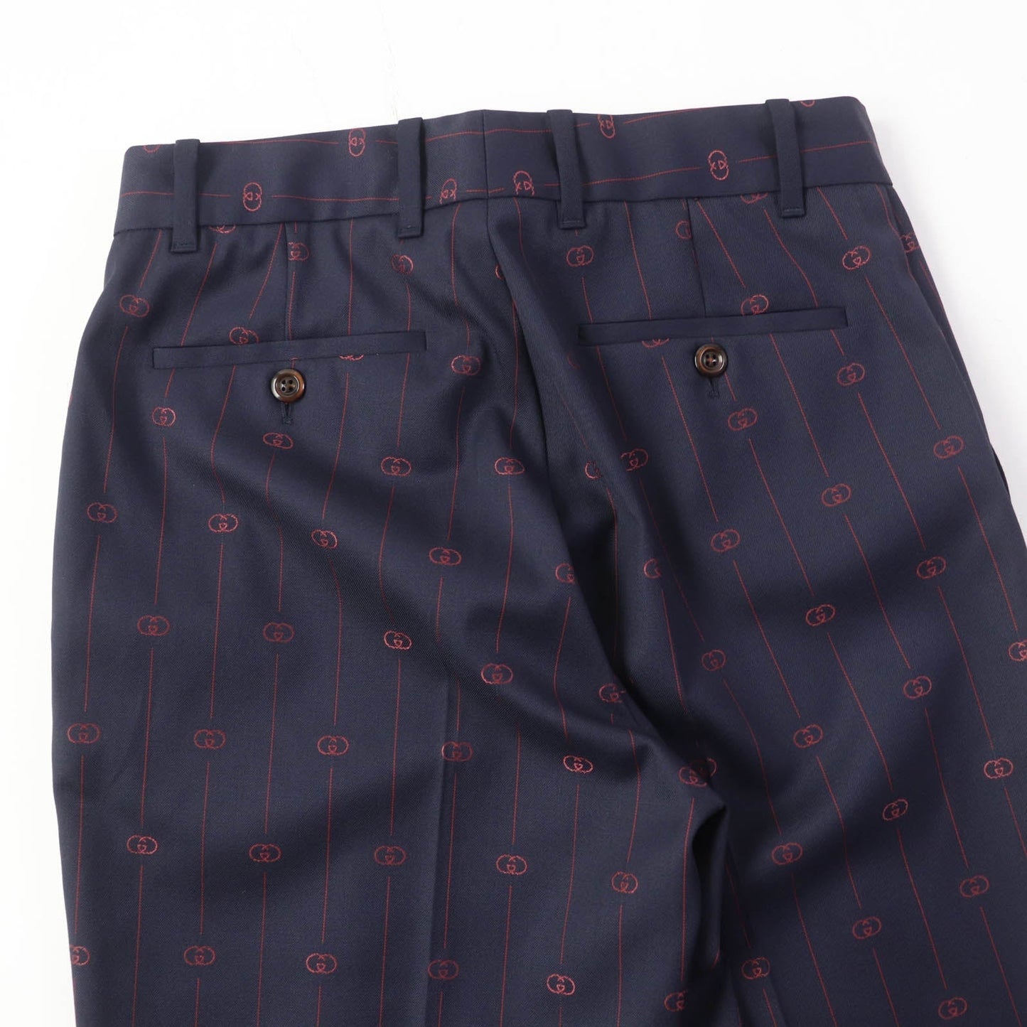 GUCCI Other bottoms 595172 wool Navy 38
