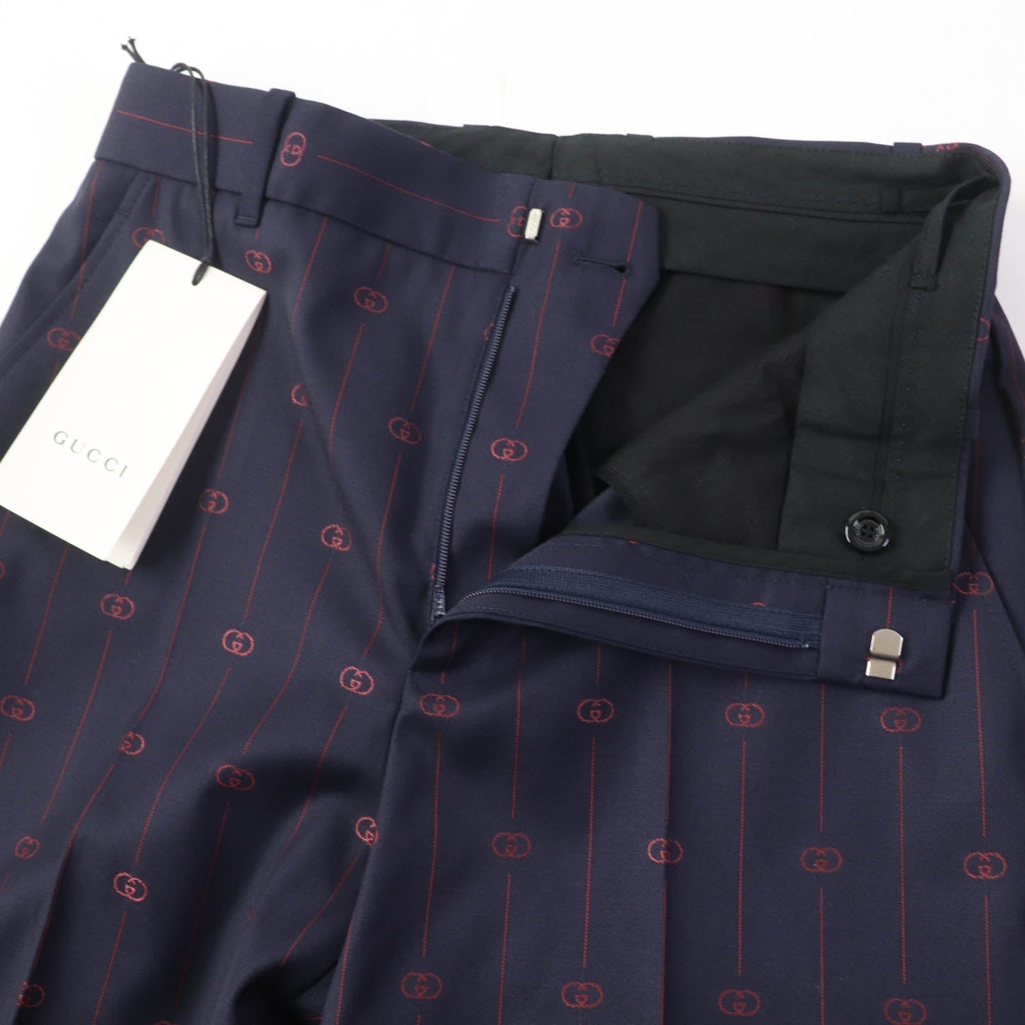 GUCCI Other bottoms 595172 wool Navy 38