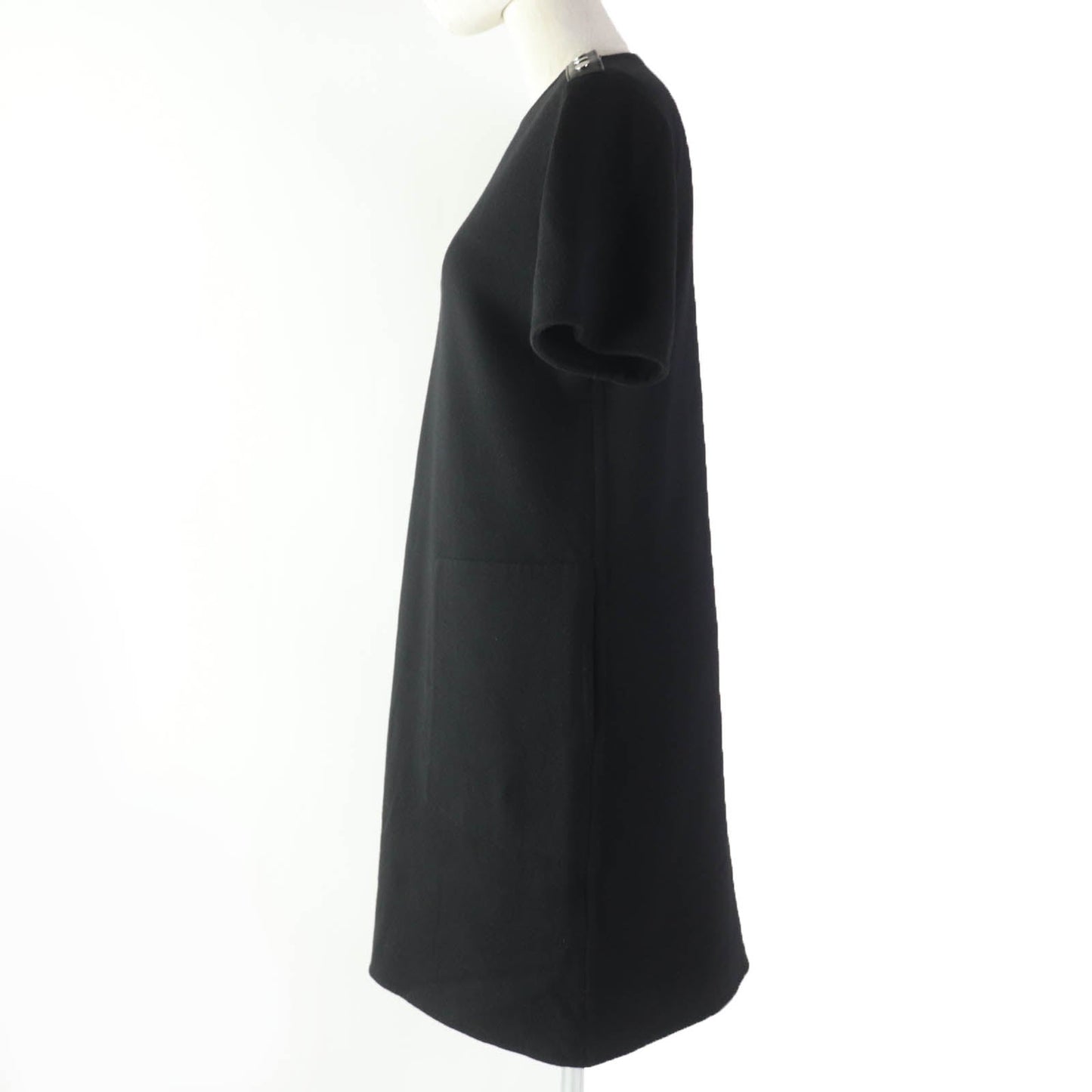HERMES one piece wool black 36