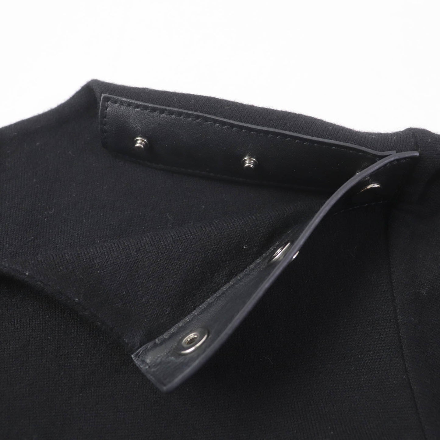 HERMES one piece wool black 36