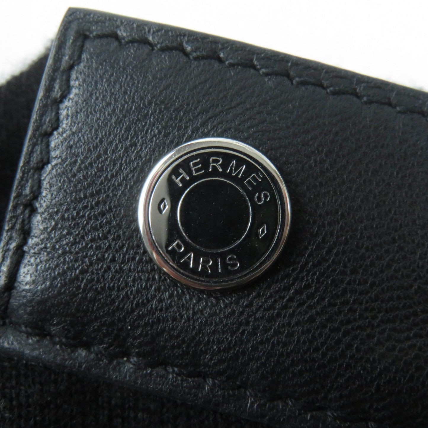 HERMES one piece wool black 36