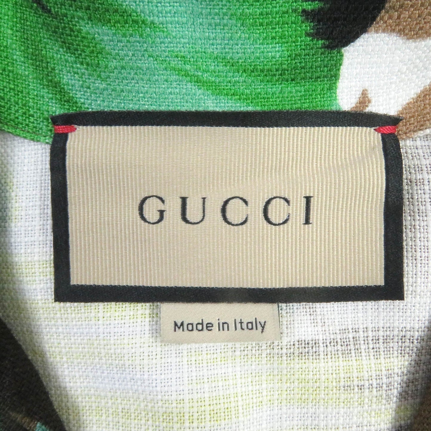GUCCI Short sleeve shirt 694123 Rayon Brown type 44