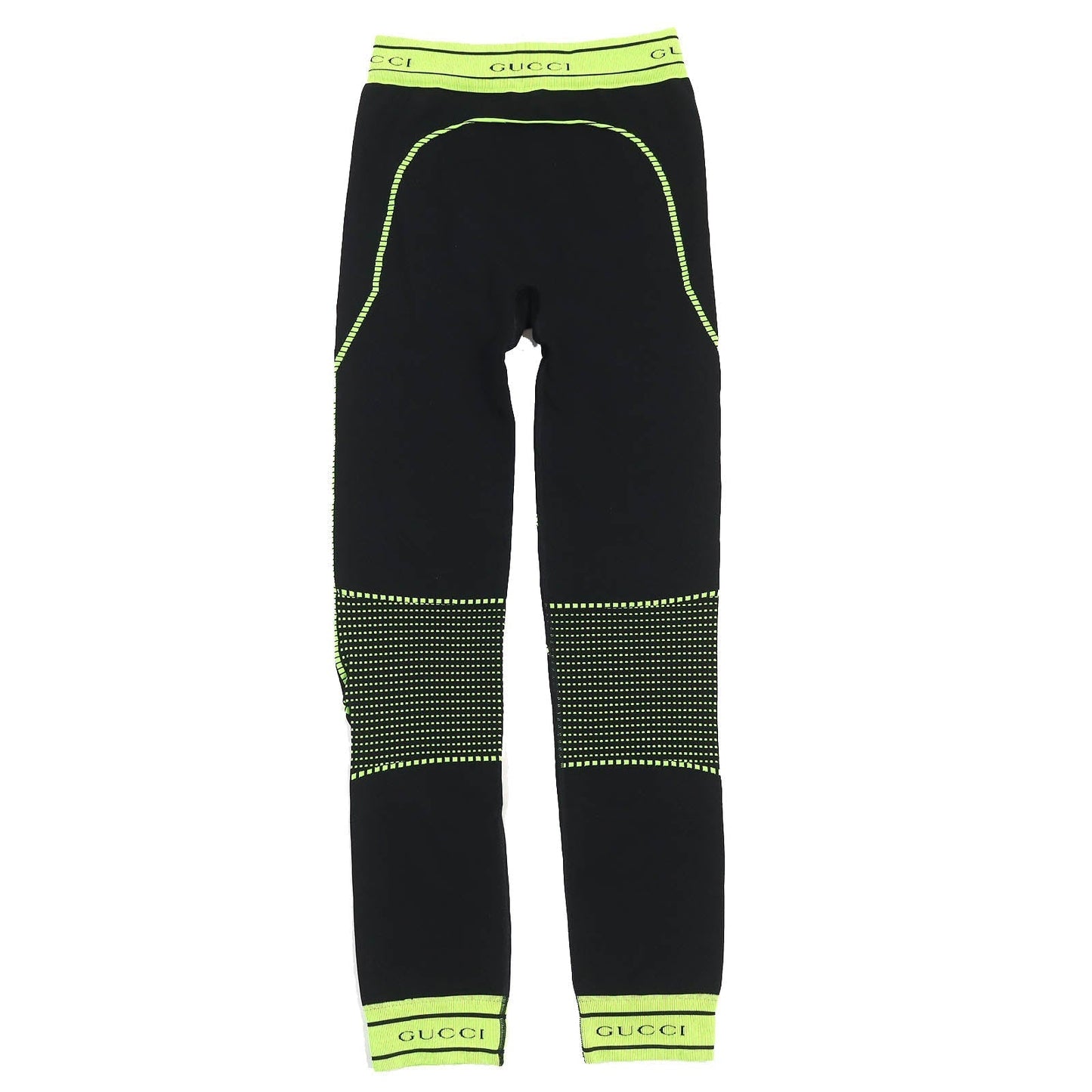 GUCCI Other bottoms 696130 polyamide (nylon) Black Neon Green S (175/78A)