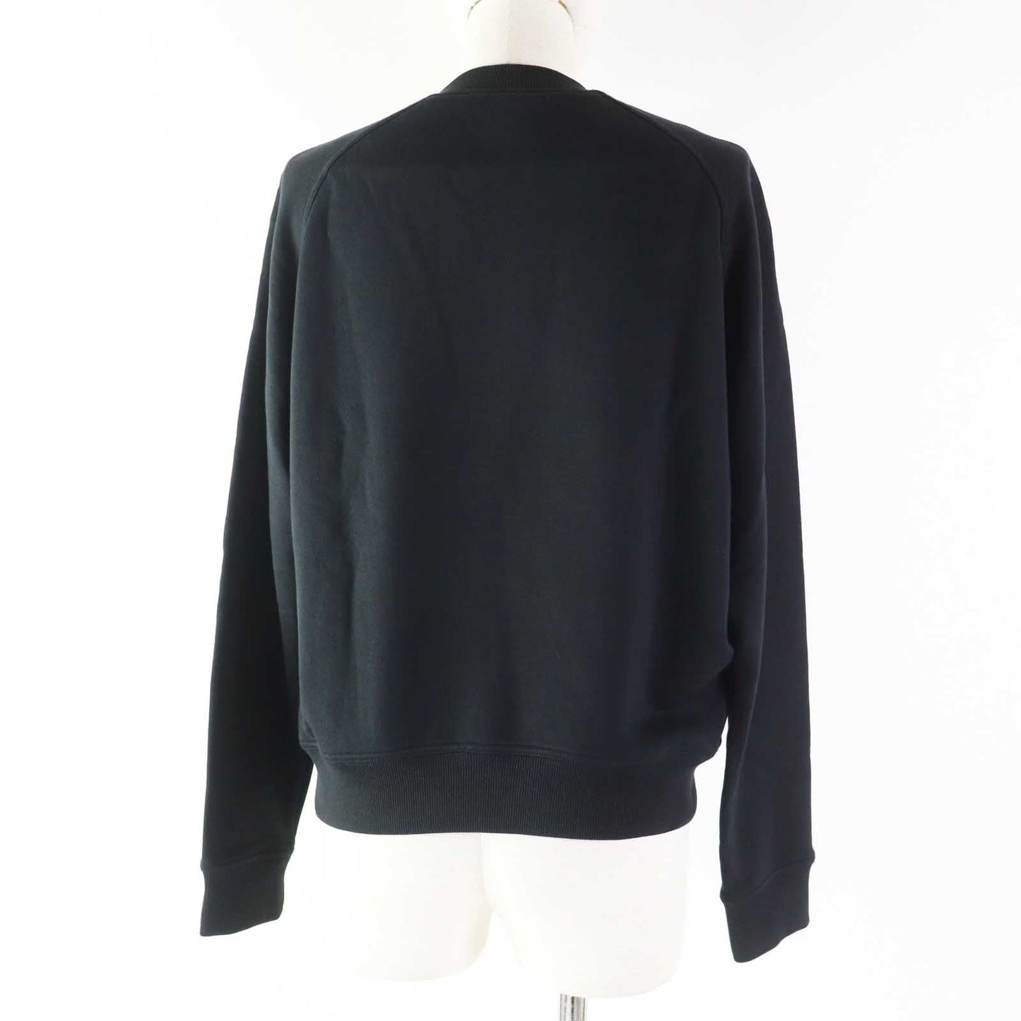 HERMES sweat 2E4609DQ cotton black 36