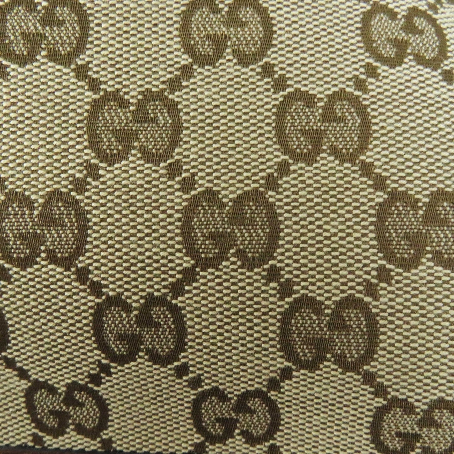 GUCCI Tote Bag 623694 Part: Leather, GG canvas Brown type Women Used