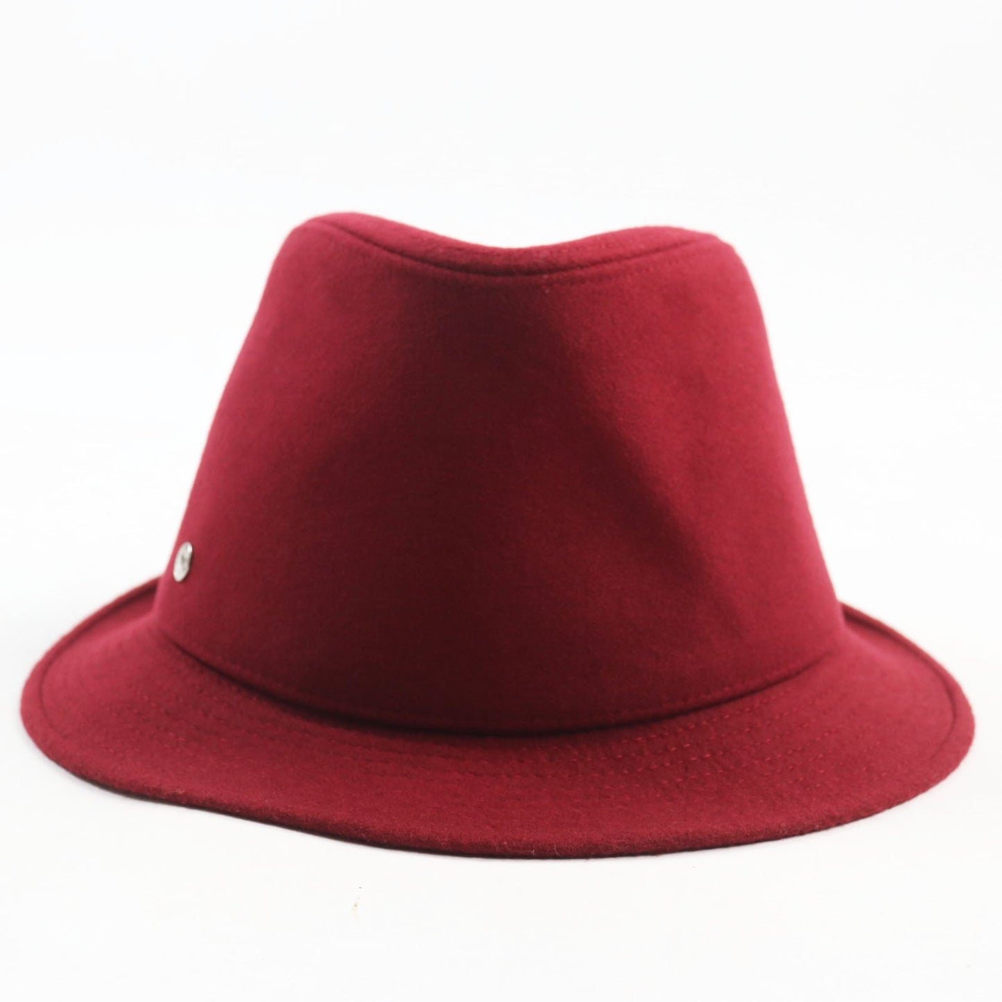 HERMES hat cashmere Bordeaux 57